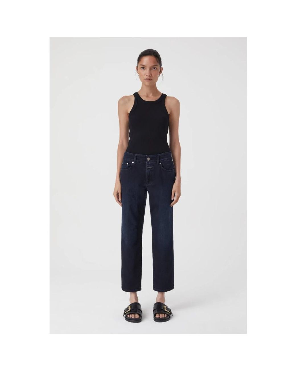 Closed Blue Straight Fit Jeans