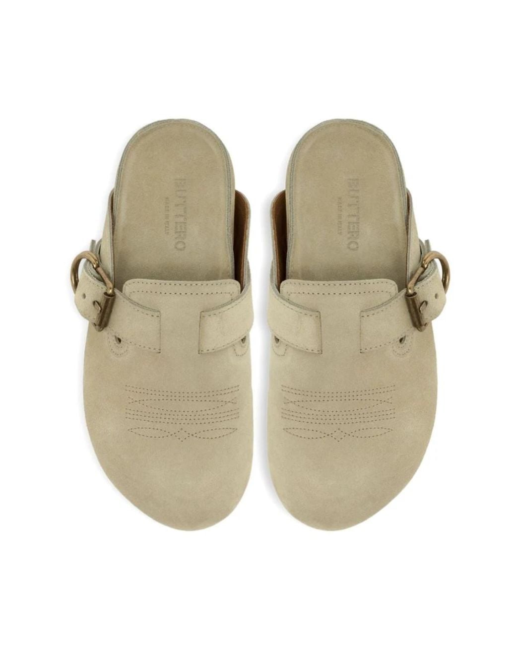 Buttero Natural Mules