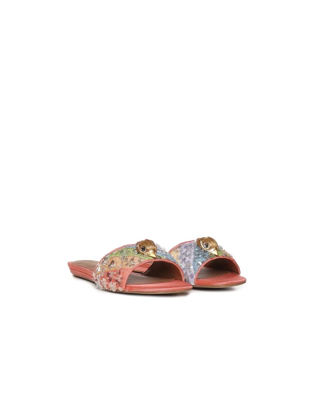 Kurt Geiger Pink Sliders