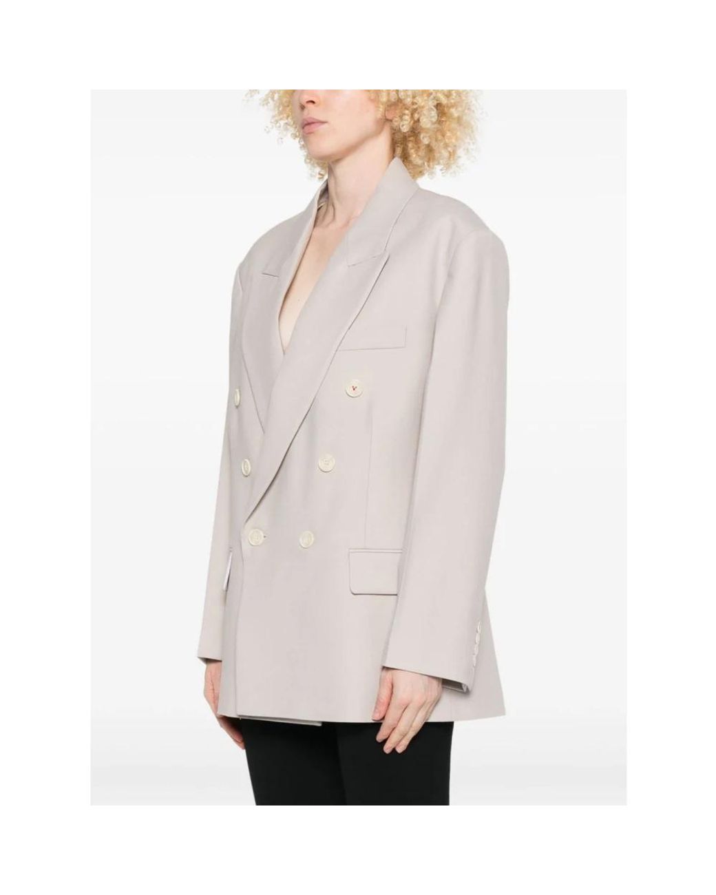 Victoria Beckham Natural Blazers