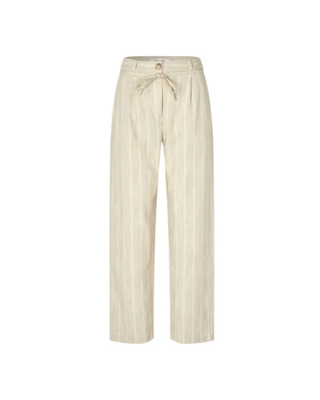 Samsøe & Samsøe Natural Straight Trousers
