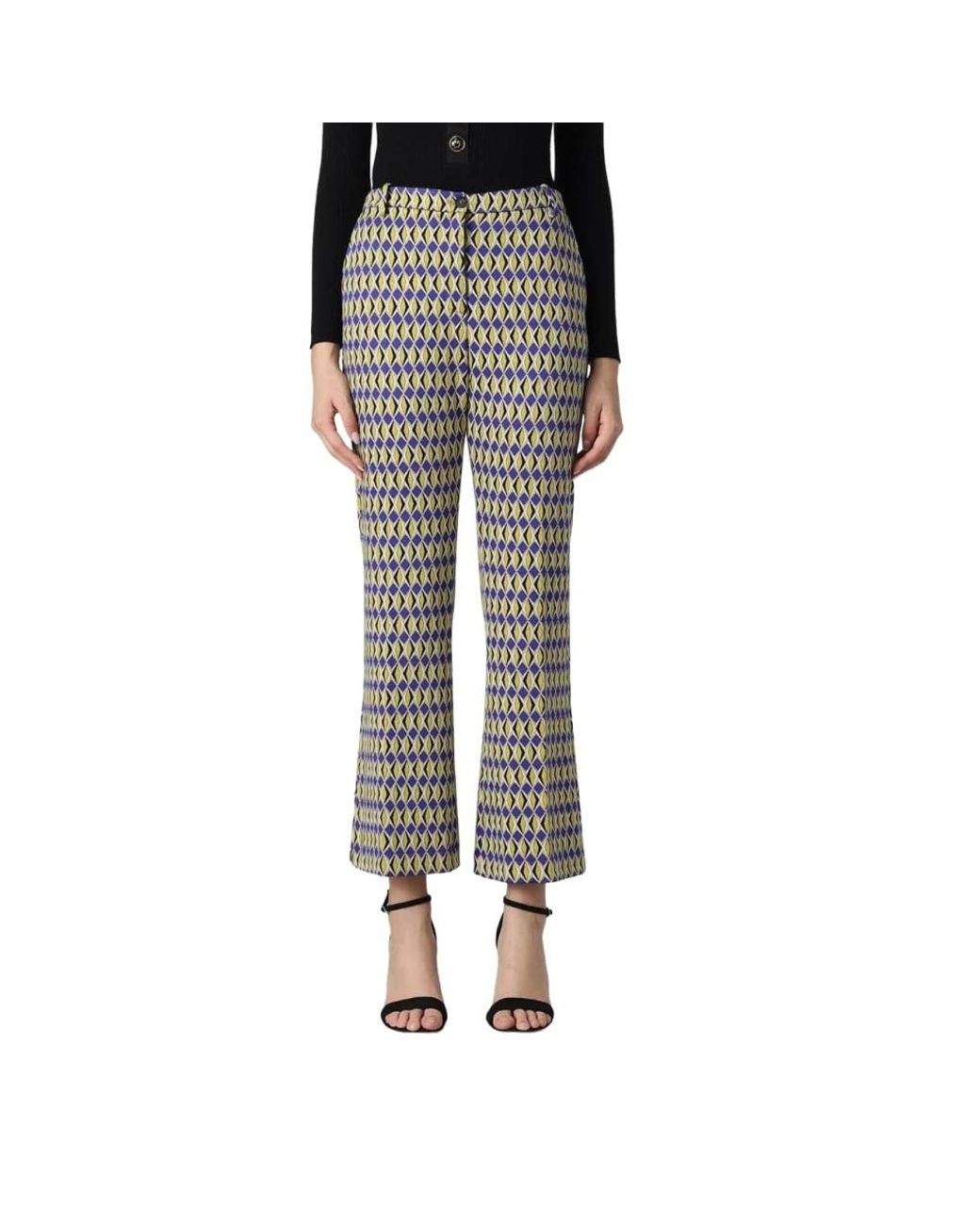 Pinko Black Wide Trousers