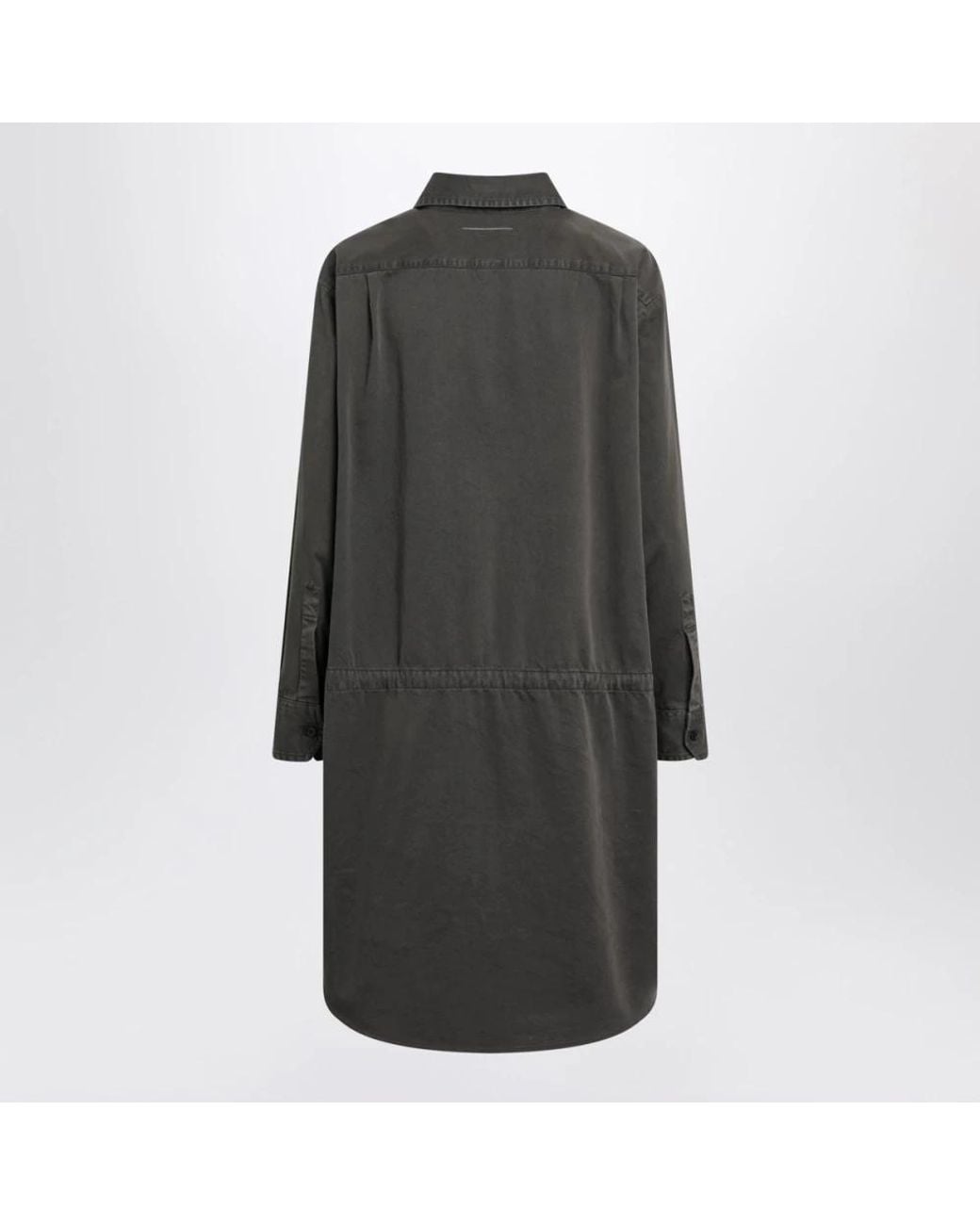 MM6 by Maison Margiela Black Shirt Dresses