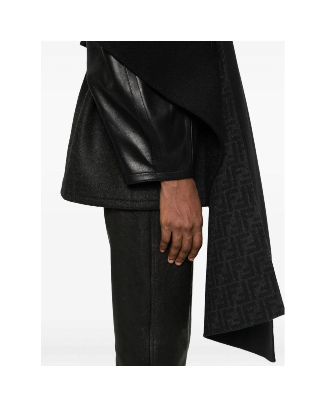 Fendi Black Ponchos