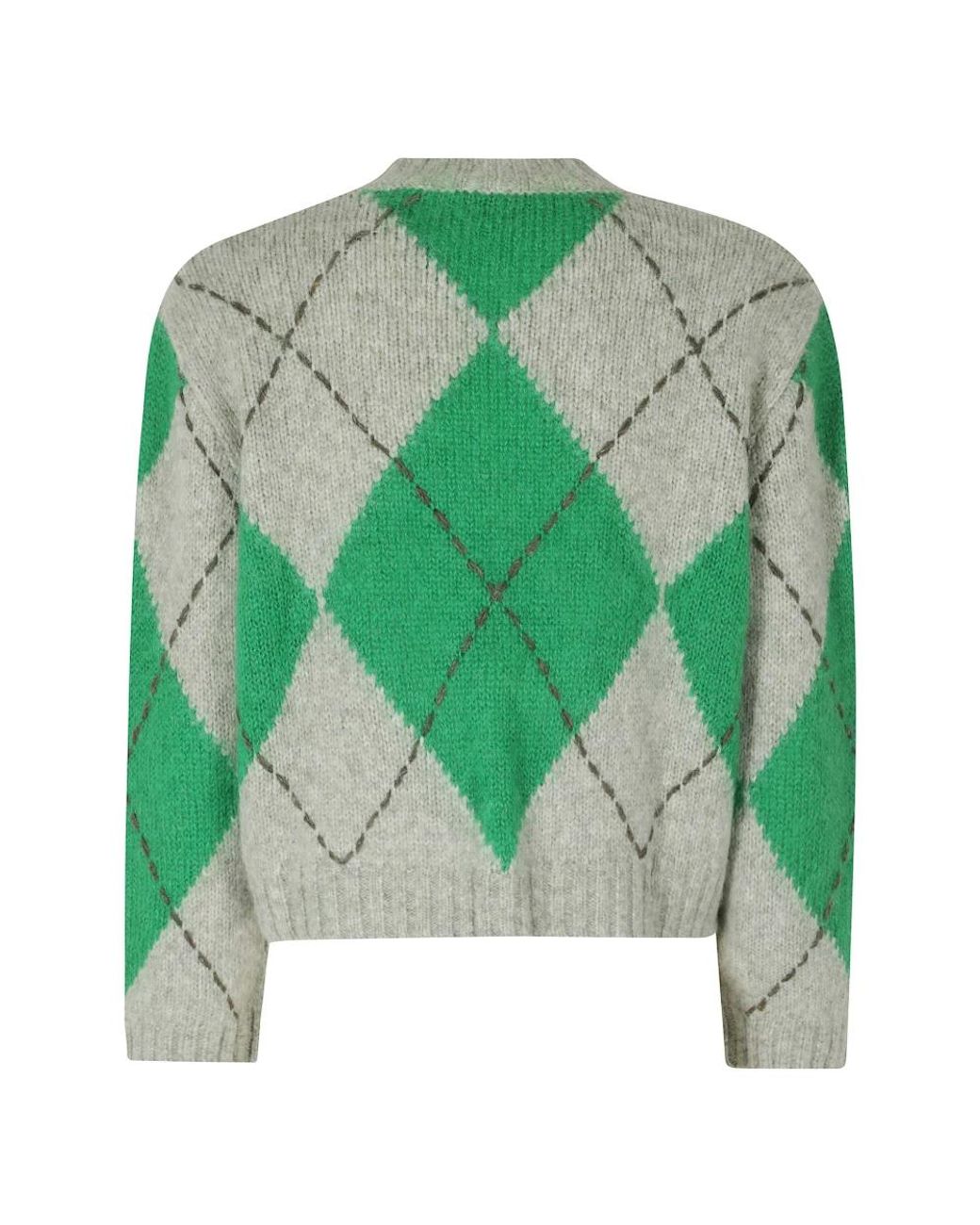 Ballantyne Green Round-Neck Knitwear