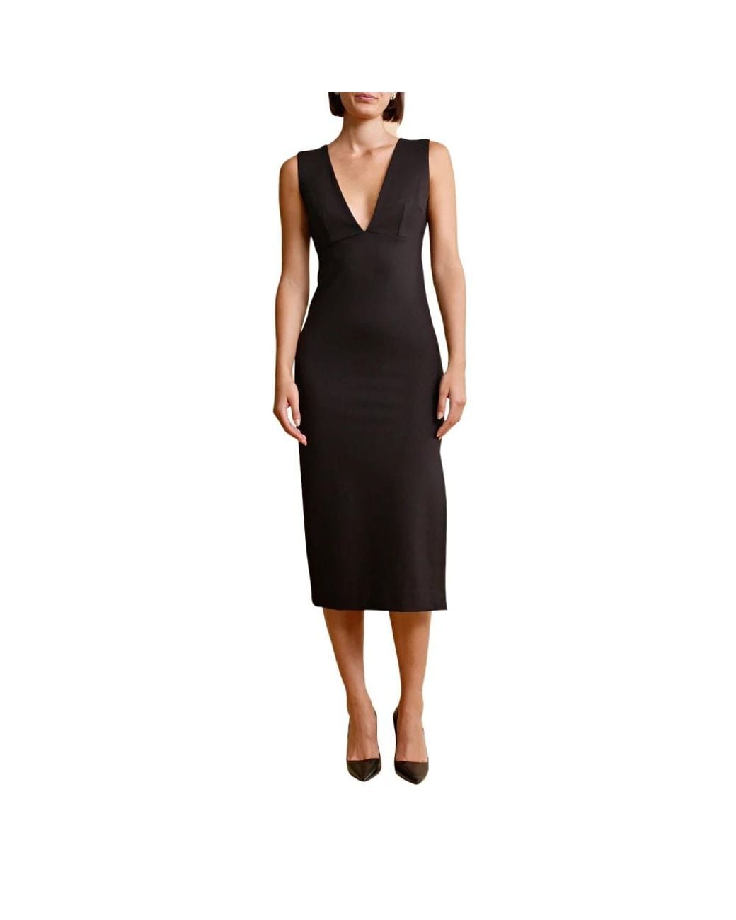 byTiMo Midi Dresses in Black | Lyst
