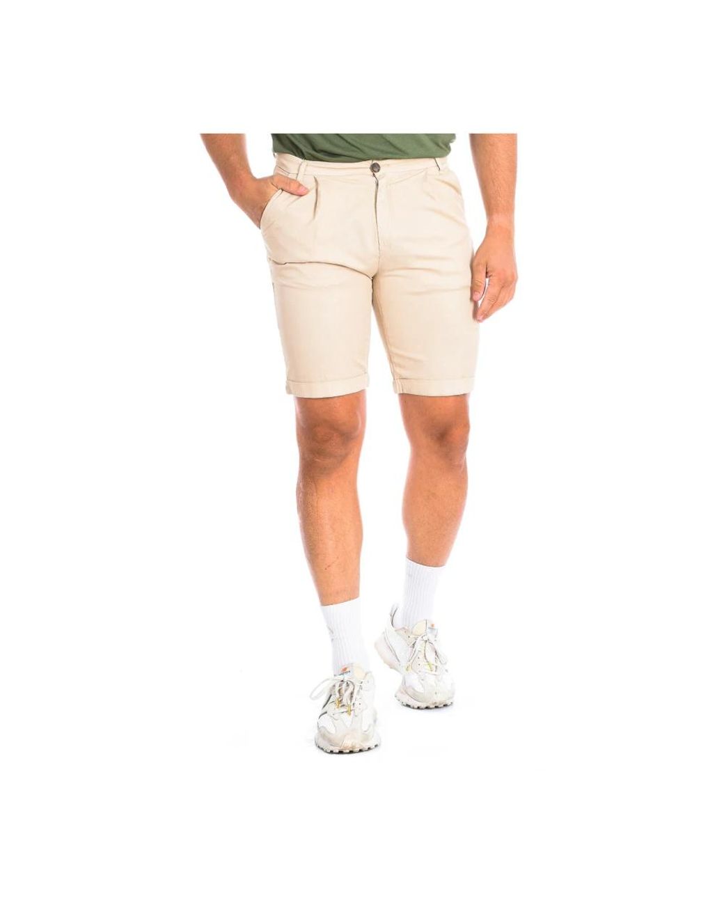 La Martina Natural Casual Shorts for men