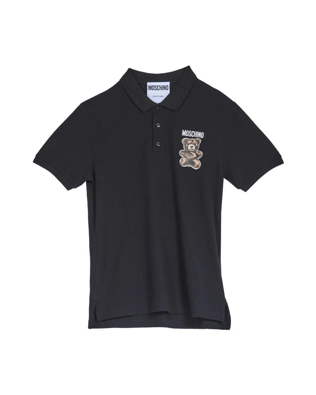 Moschino Black Polo Shirts for men