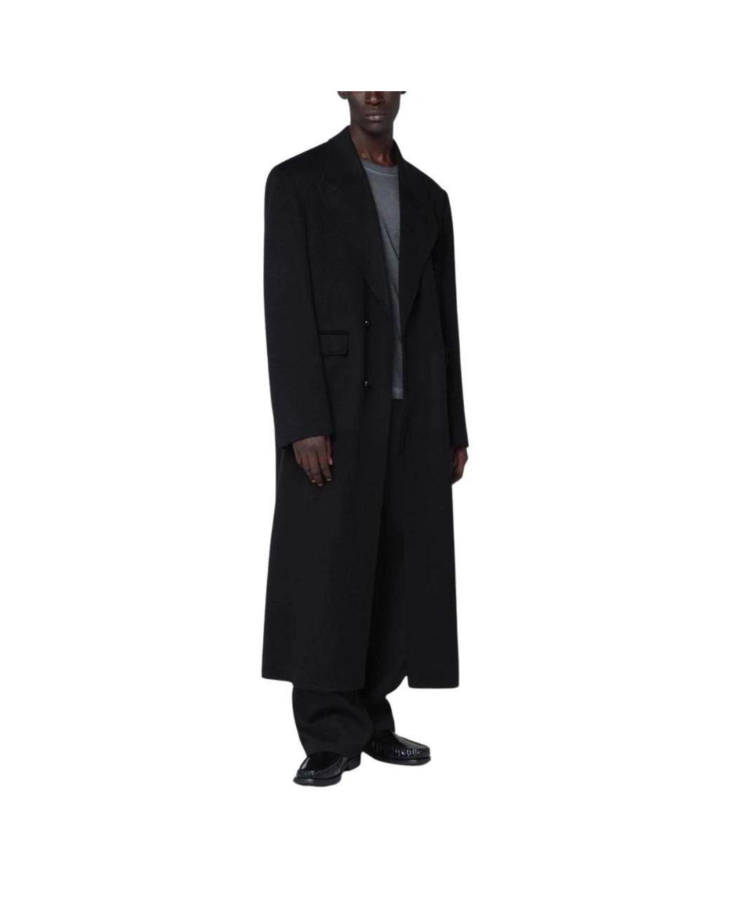 Séfr Black Single-Breasted Coats for men