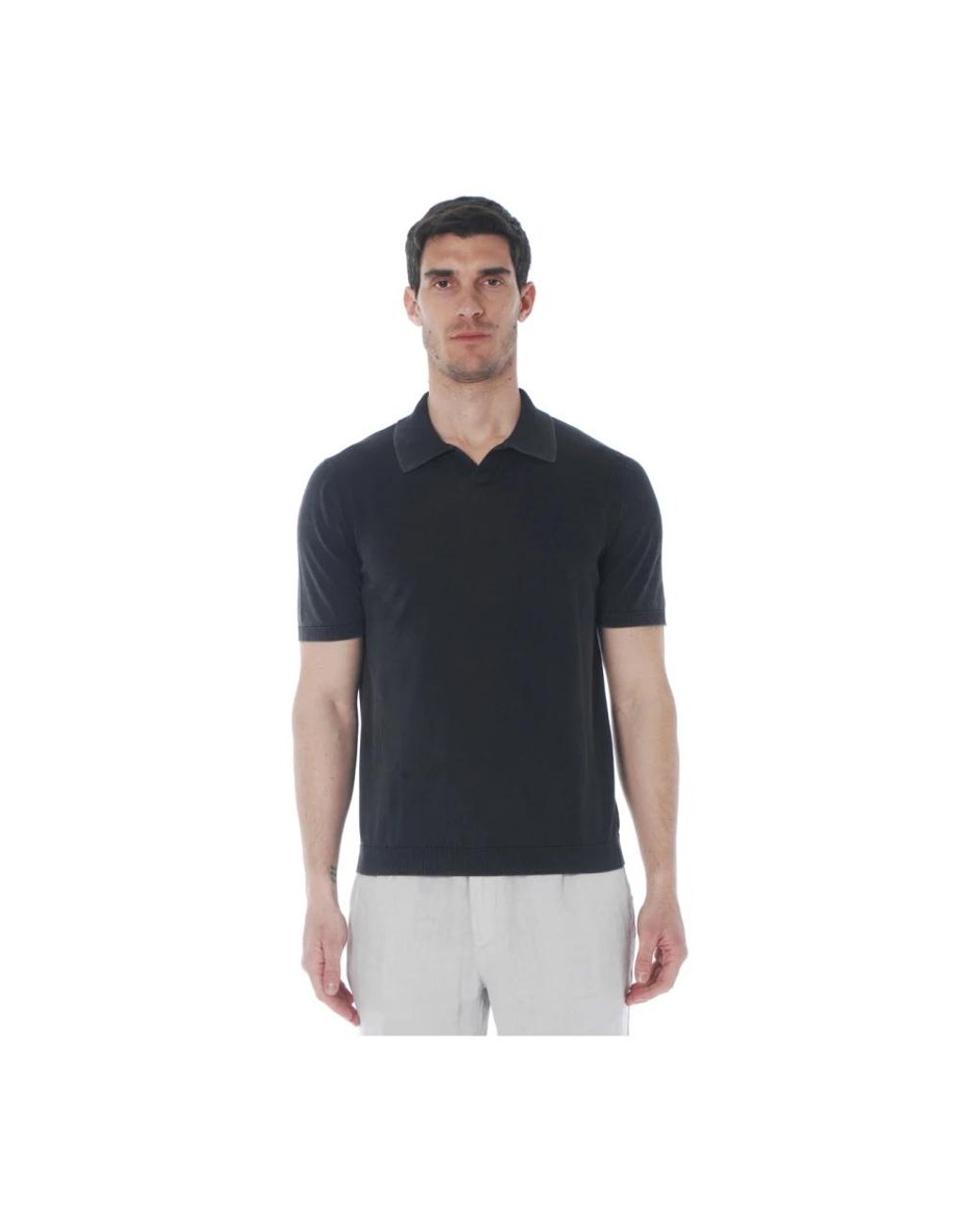 Irish Crone Blue Polo Shirts for men