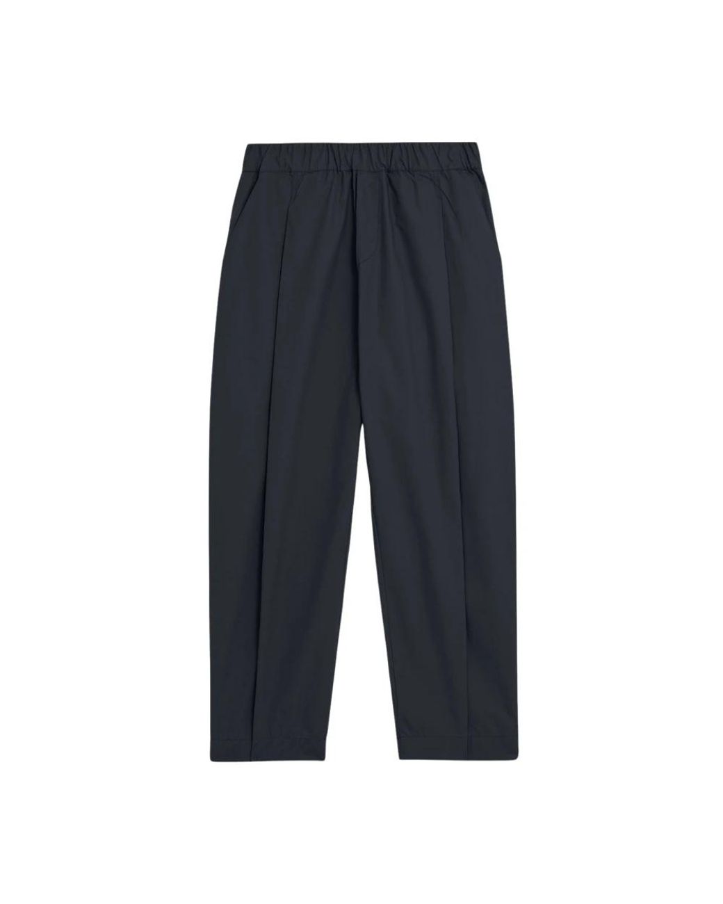 A PAPER KID Blue Straight Trousers for men