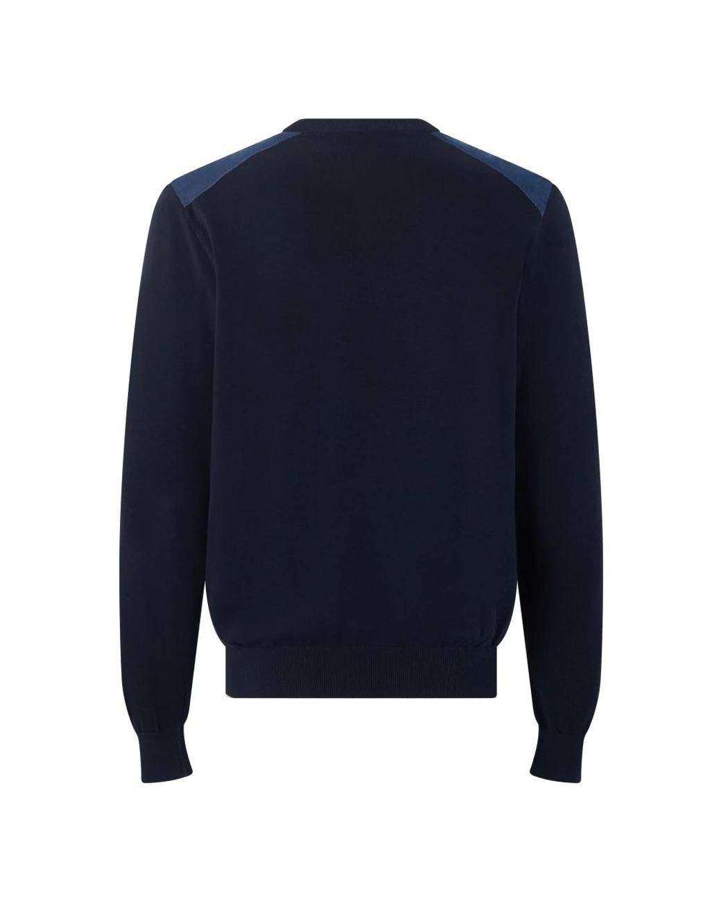 Paul & Shark Blue Round-Neck Knitwear for men