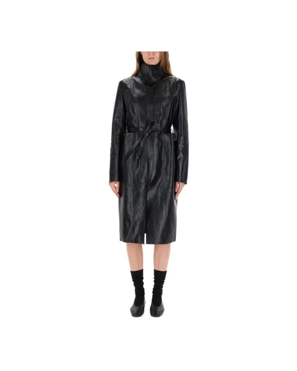 Our Legacy Concealed Coat in het Black