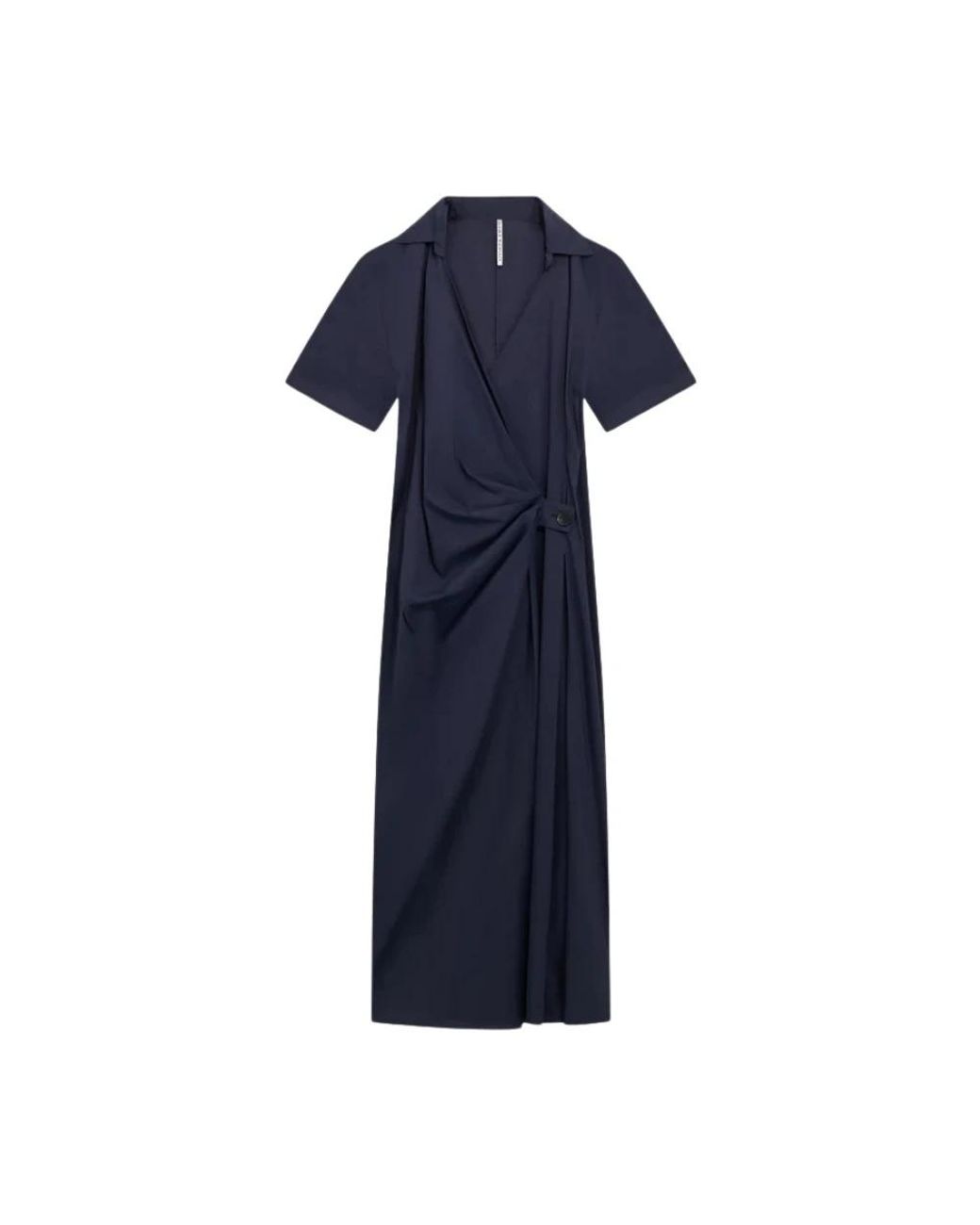 Liviana Conti Blue Wrap Dresses