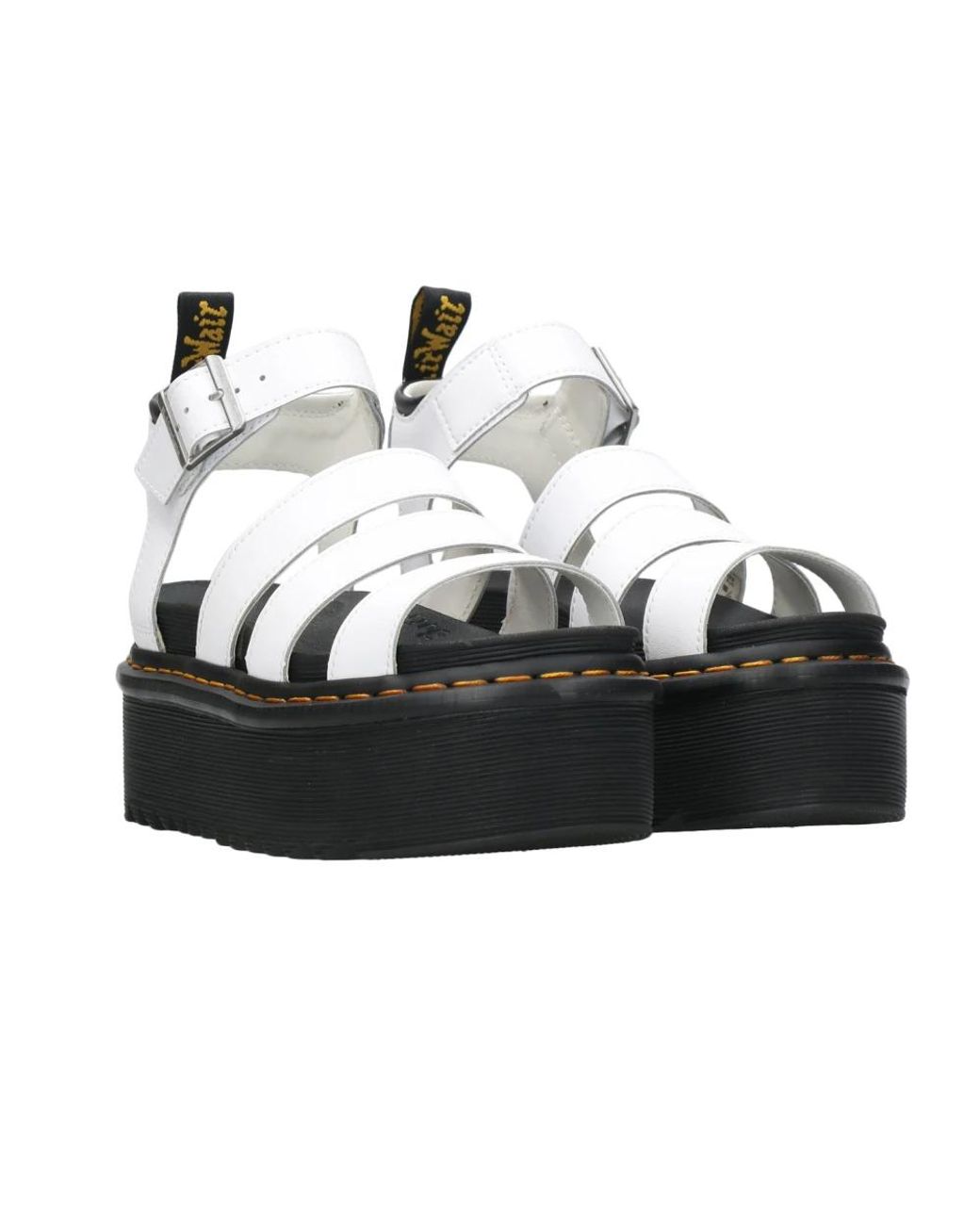 Dr. Martens Black Flat Sandals