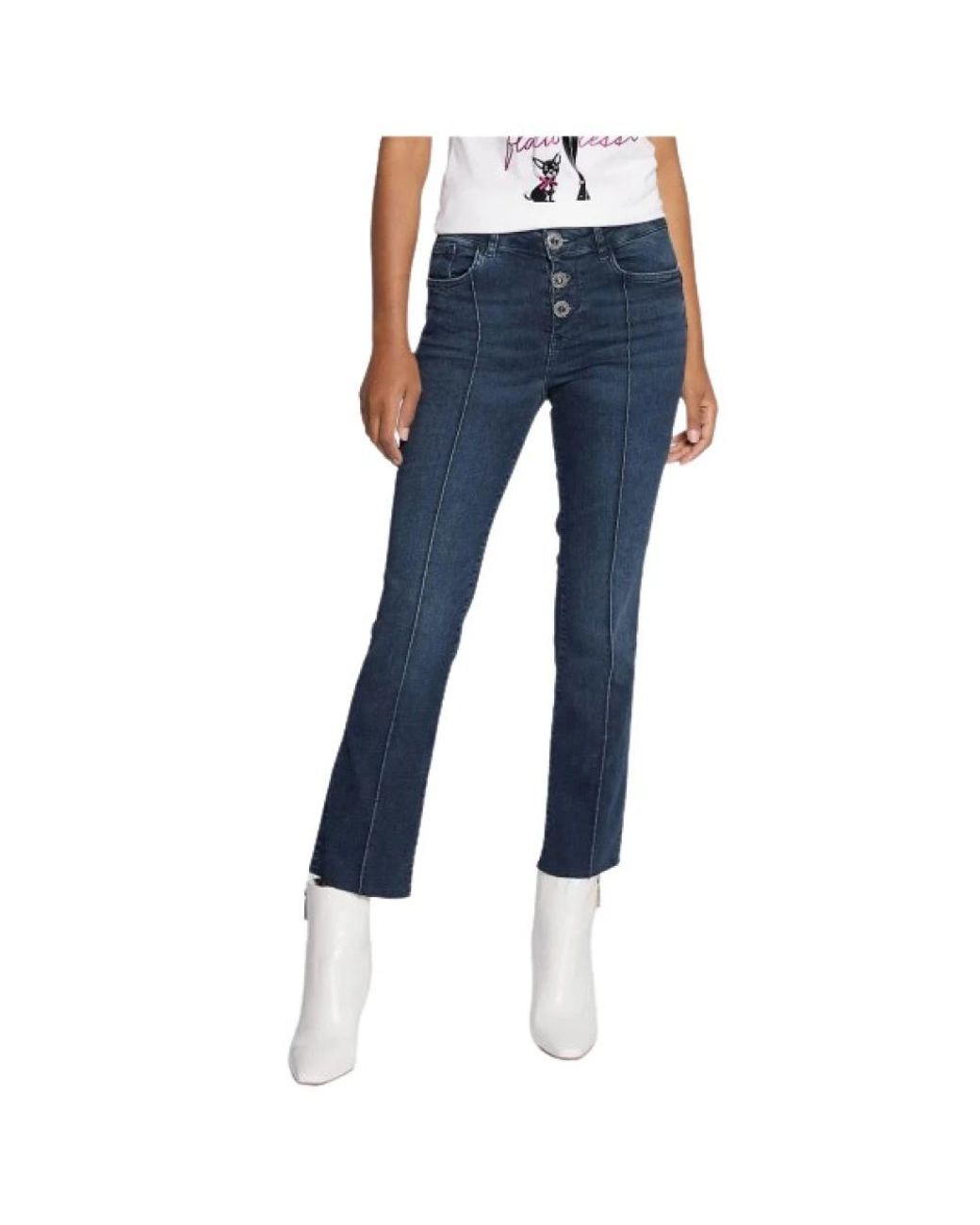 Liu Jo Blue Straight Fit Jeans
