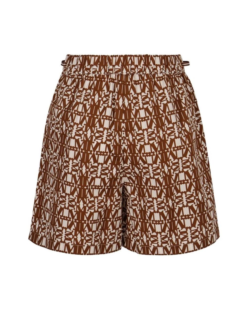 Max Mara Brown Casual Shorts