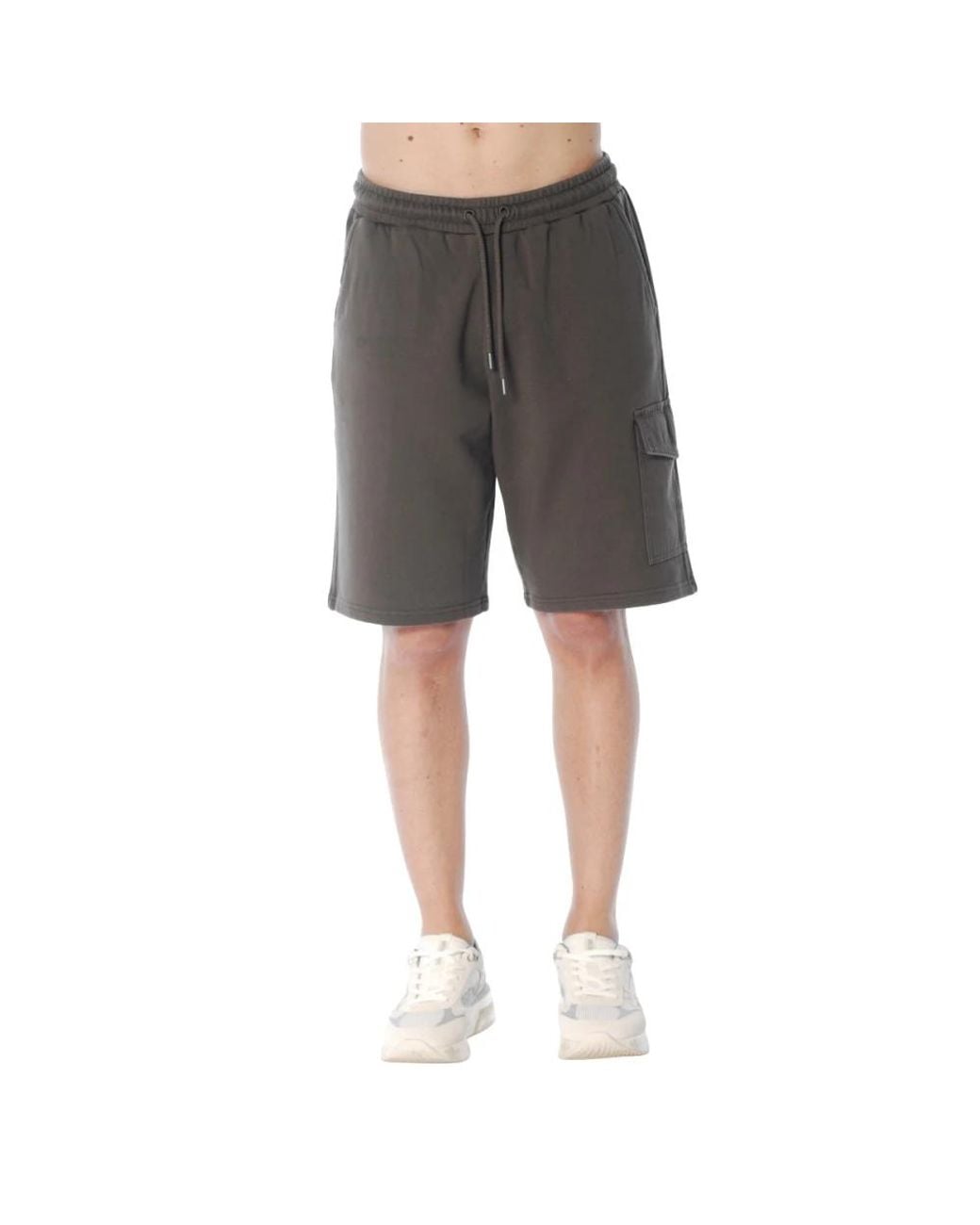 Mc2 Saint Barth Gray Casual Shorts for men
