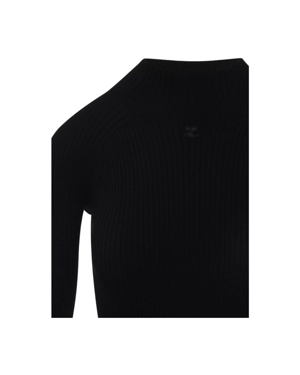 Courreges Black Short Dresses
