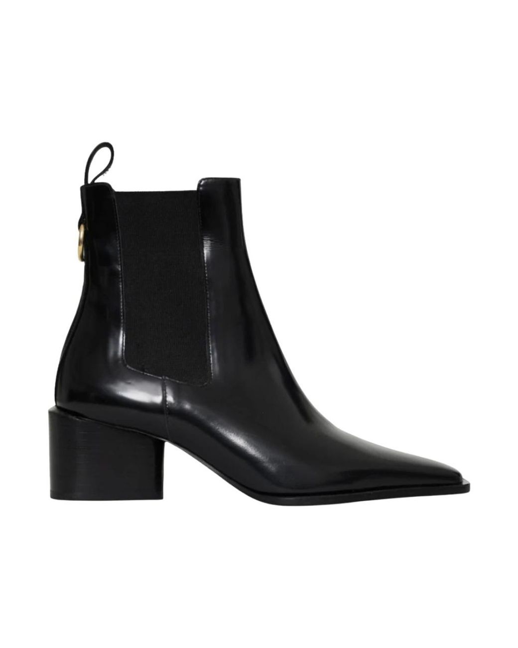Anine Bing Black Heeled Boots