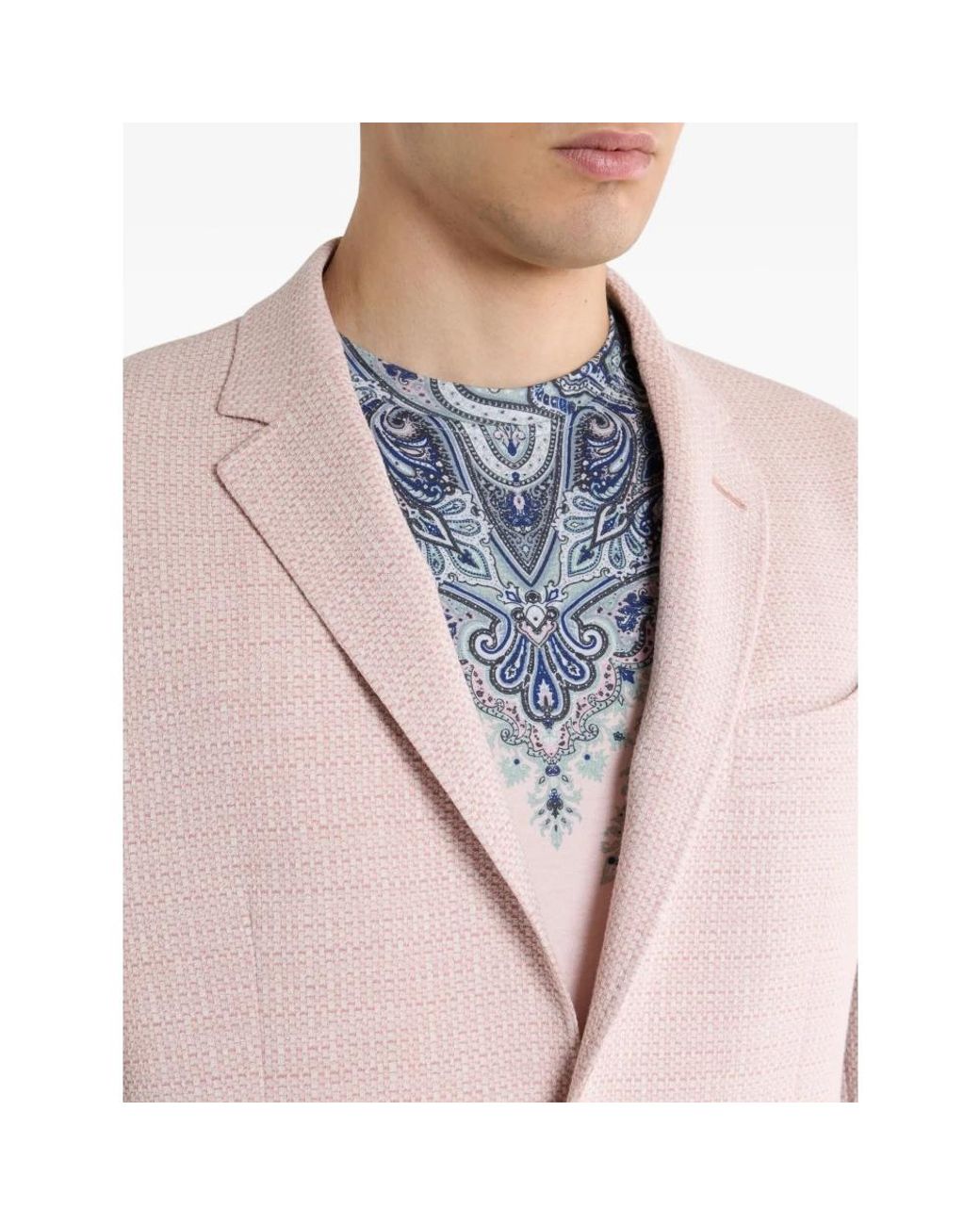 Etro Pink Blazers for men