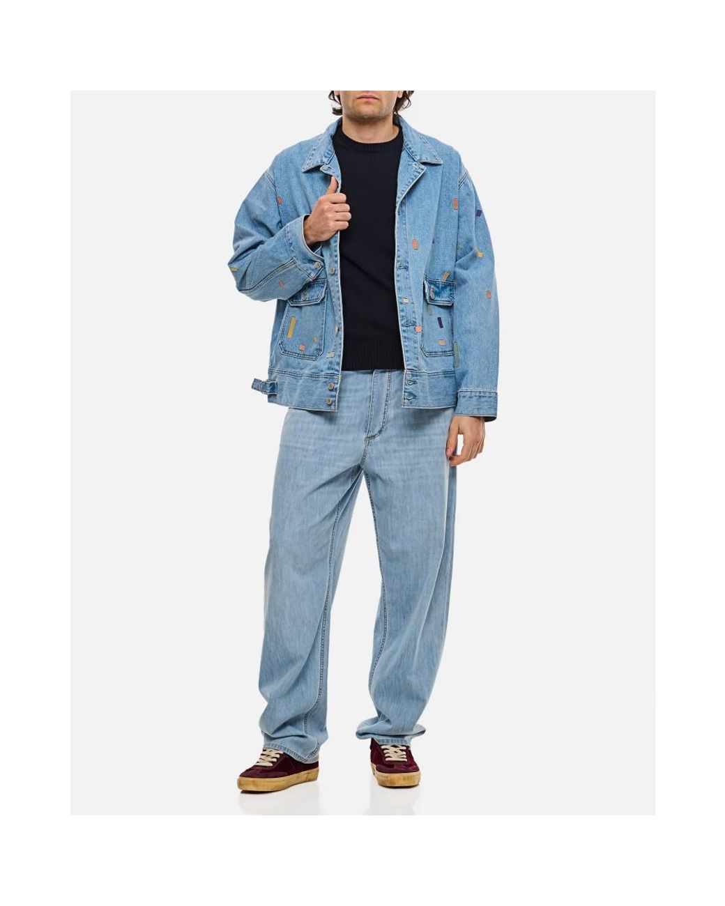 Levi's Jassen ,Blauw ,Katoen Utility Trucker Jacket in het Blue voor heren