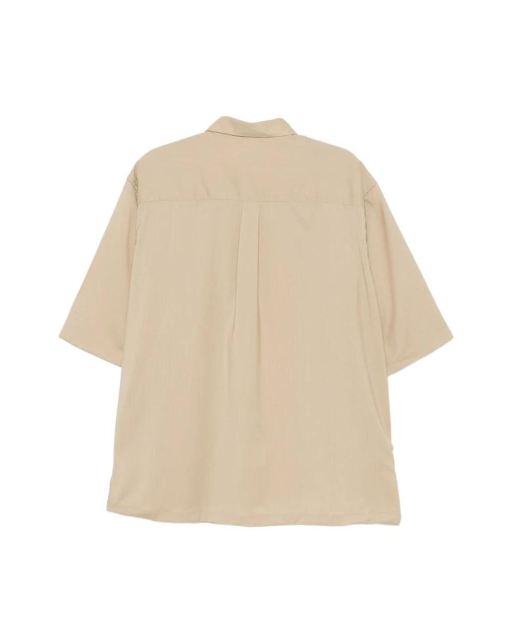 Costumein Natural Short Sleeve Shirts for men