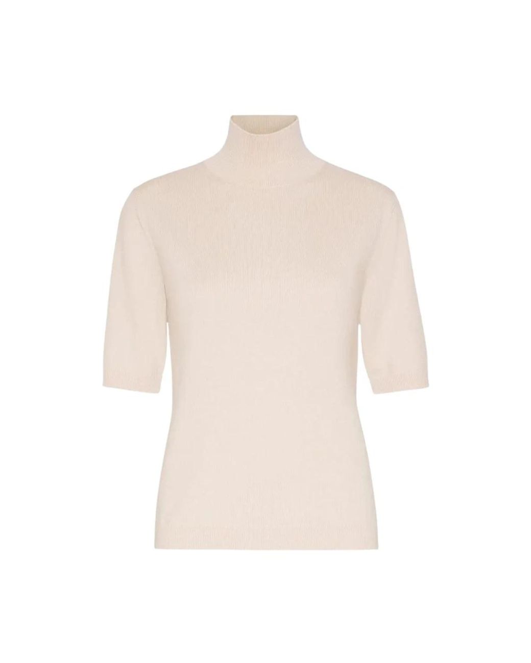 Max Mara Natural Turtlenecks