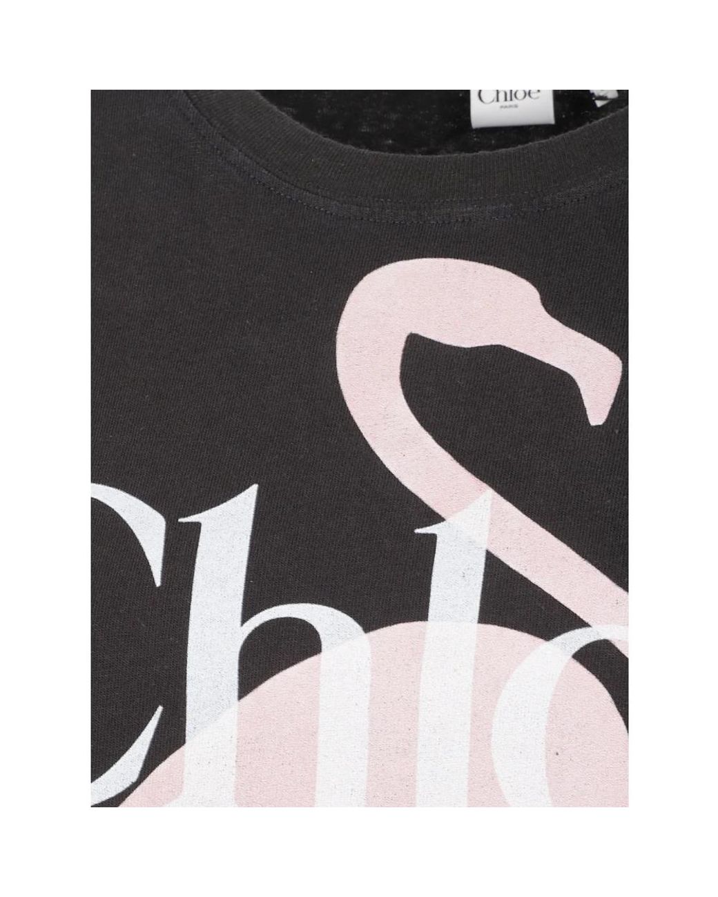 T-Shirts Chloé de color Black