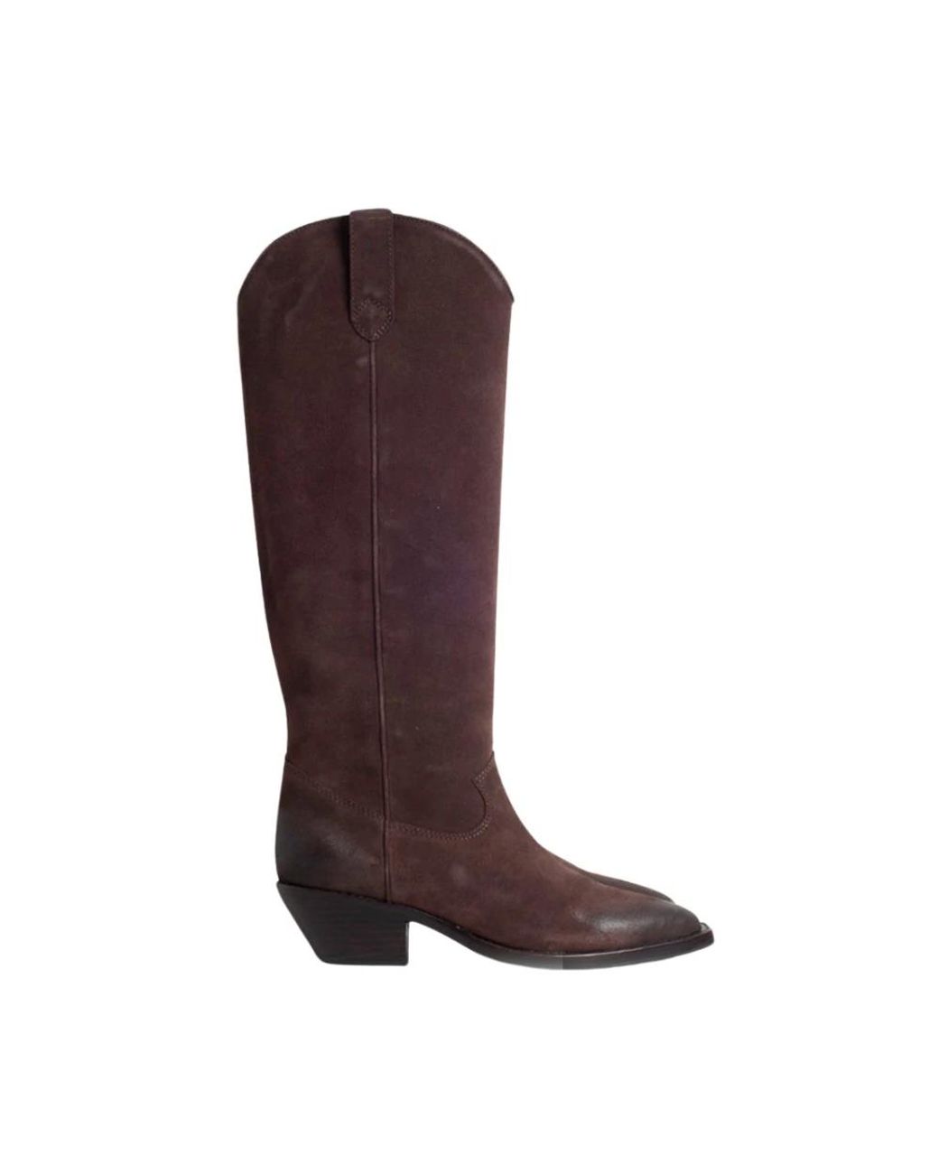 Ash Brown Cowboy & Biker Boots