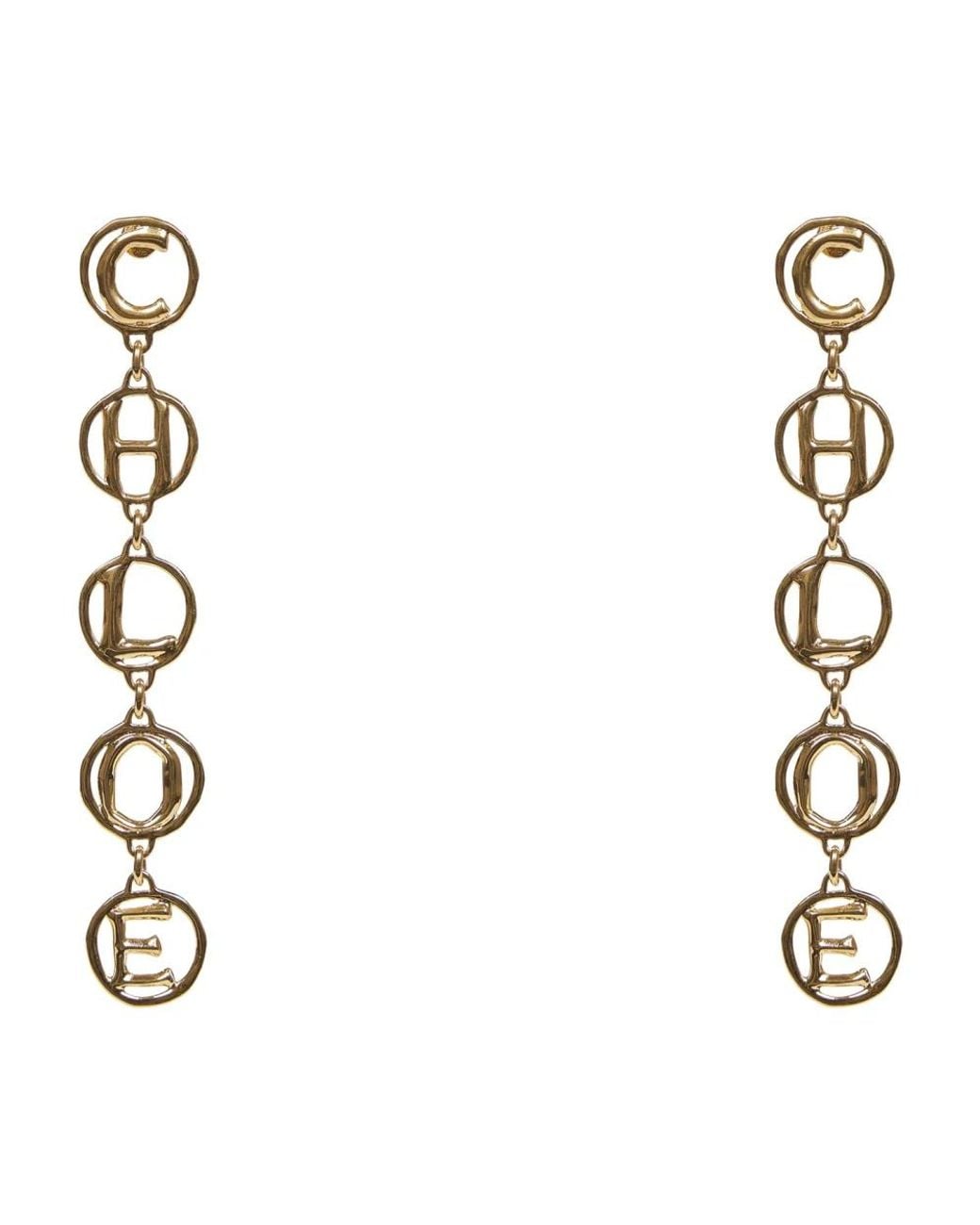 Chloé Metallic Earrings
