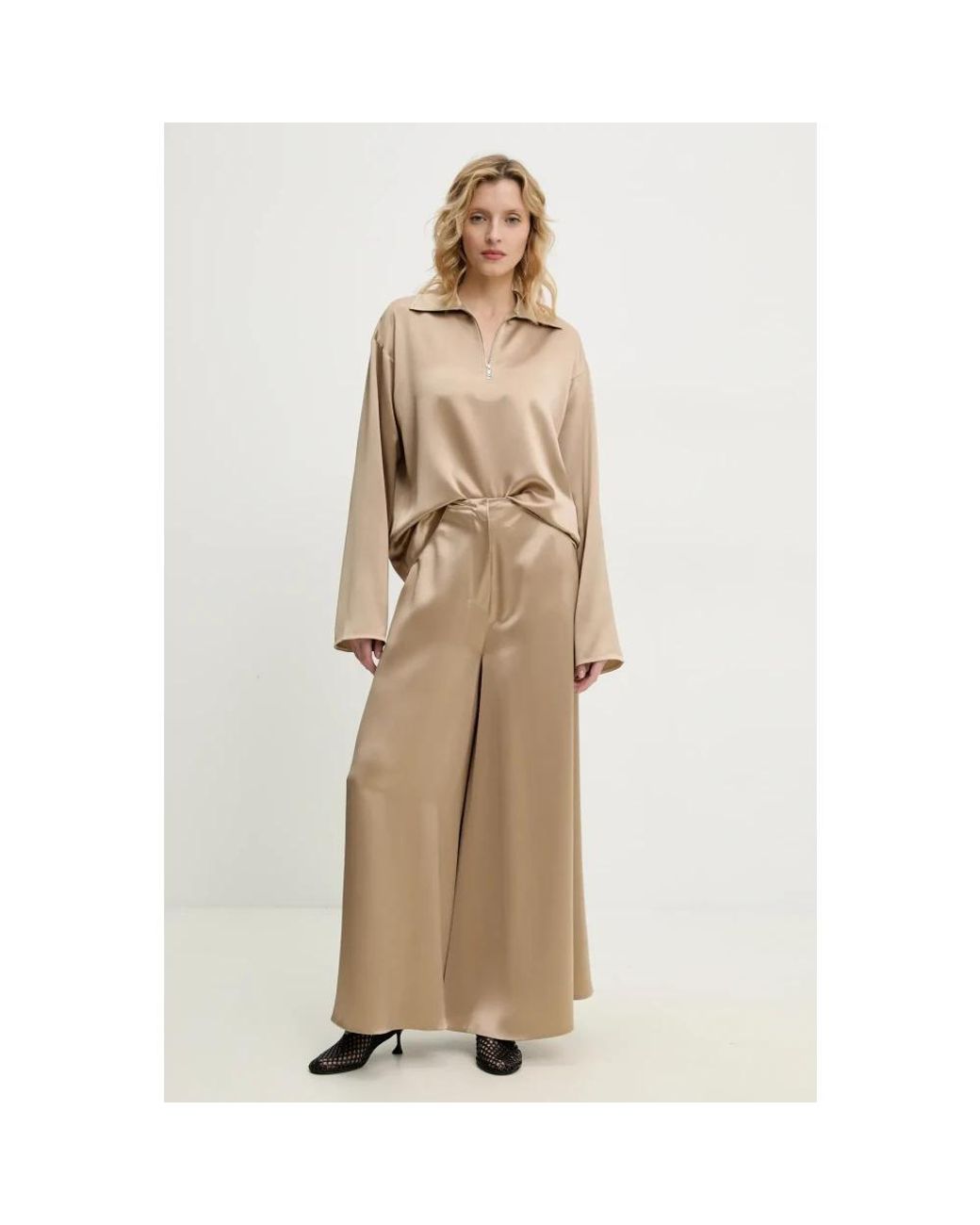 Blouses Nanushka de color Natural