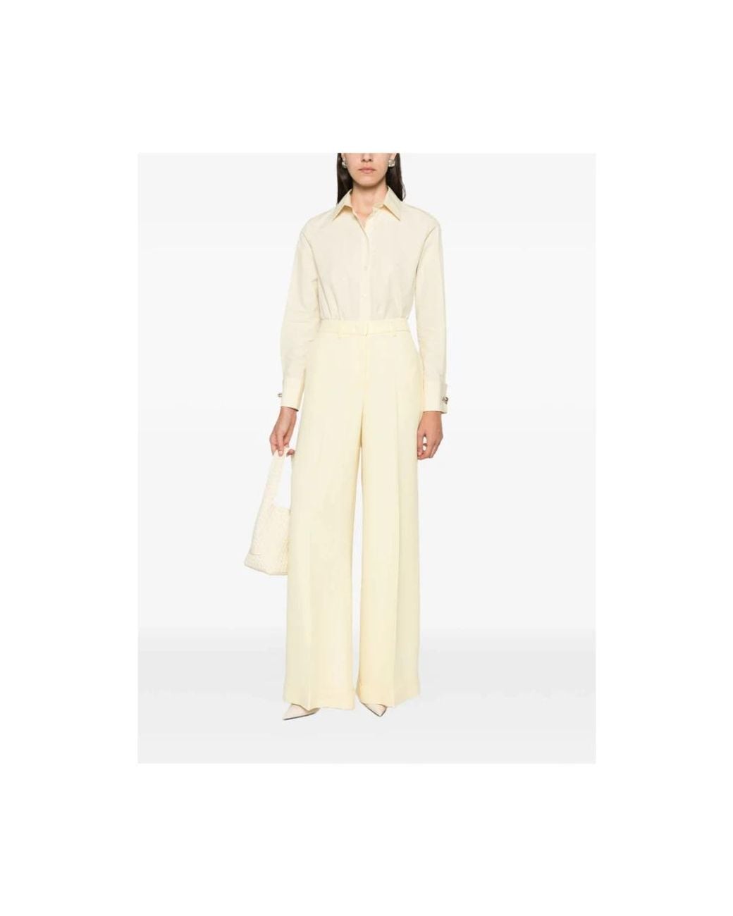 Fabiana Filippi Natural Wide Trousers