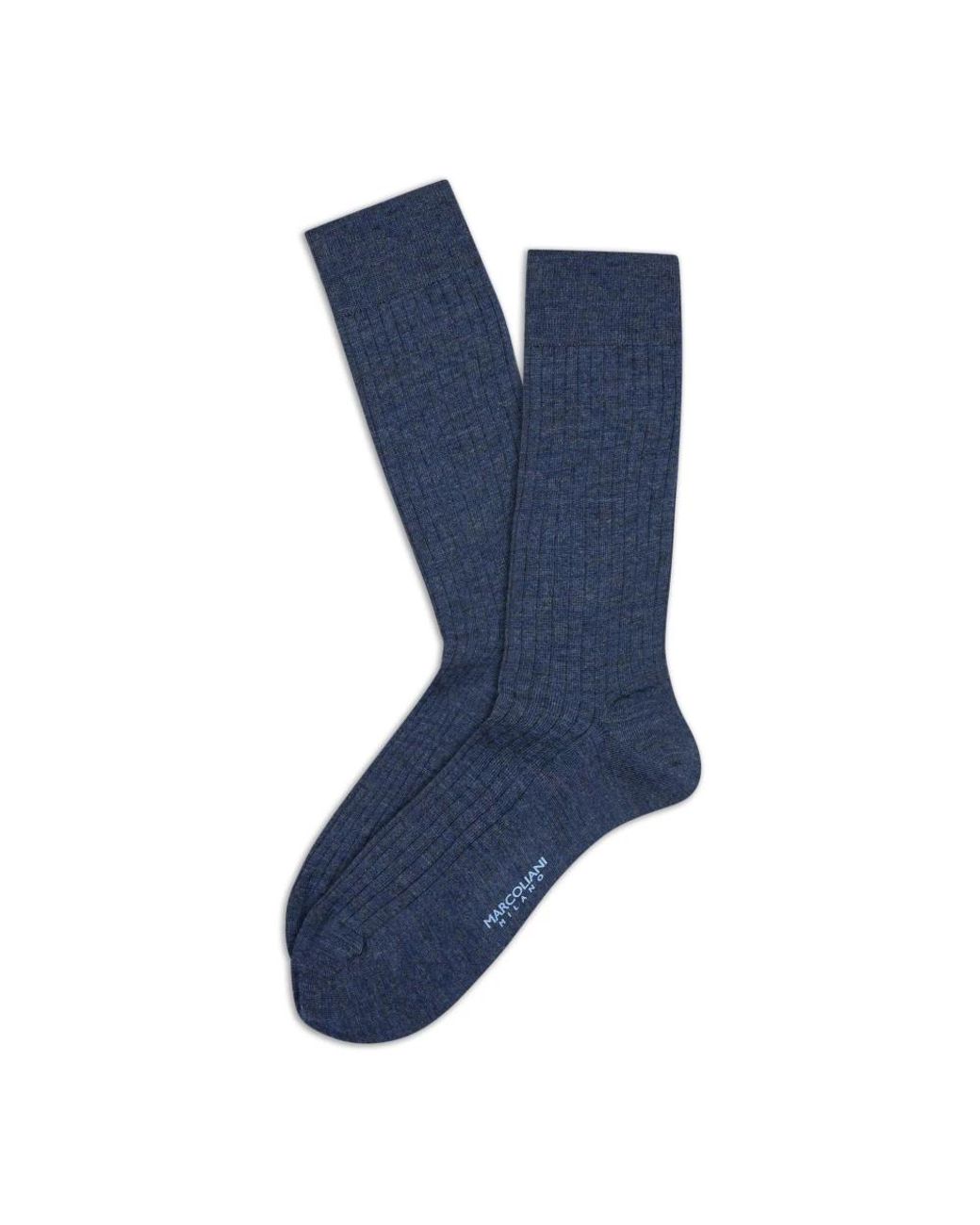 Socks Marcoliani de hombre de color Blue