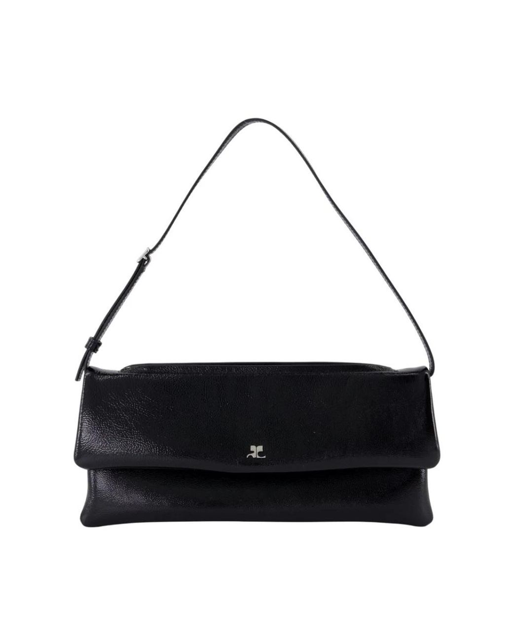 Courreges Black Shoulder Bags