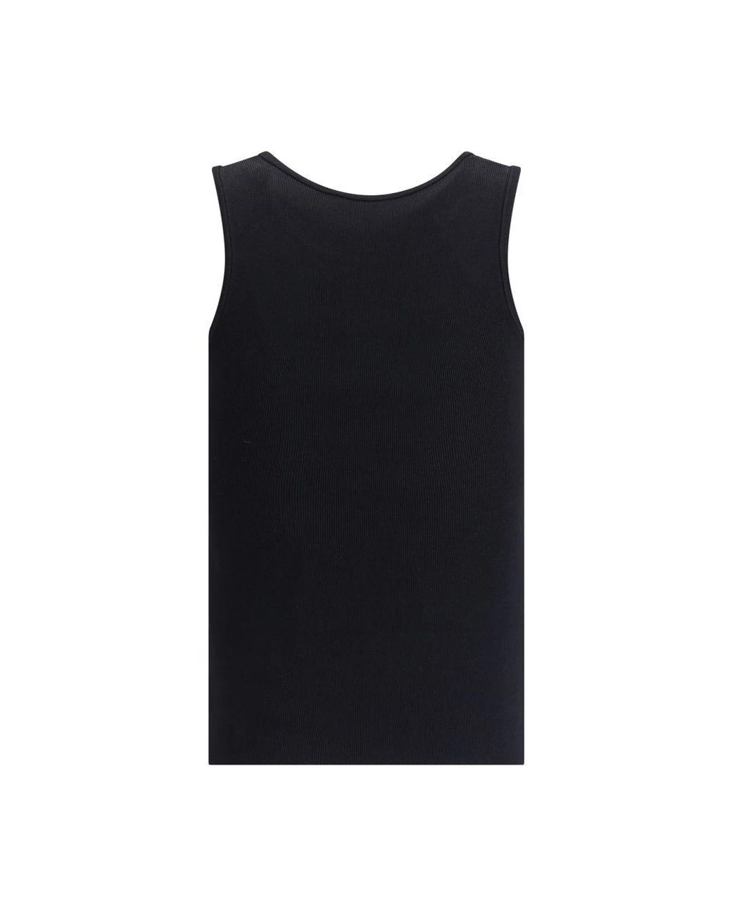 Balenciaga Blue Sleeveless Tops