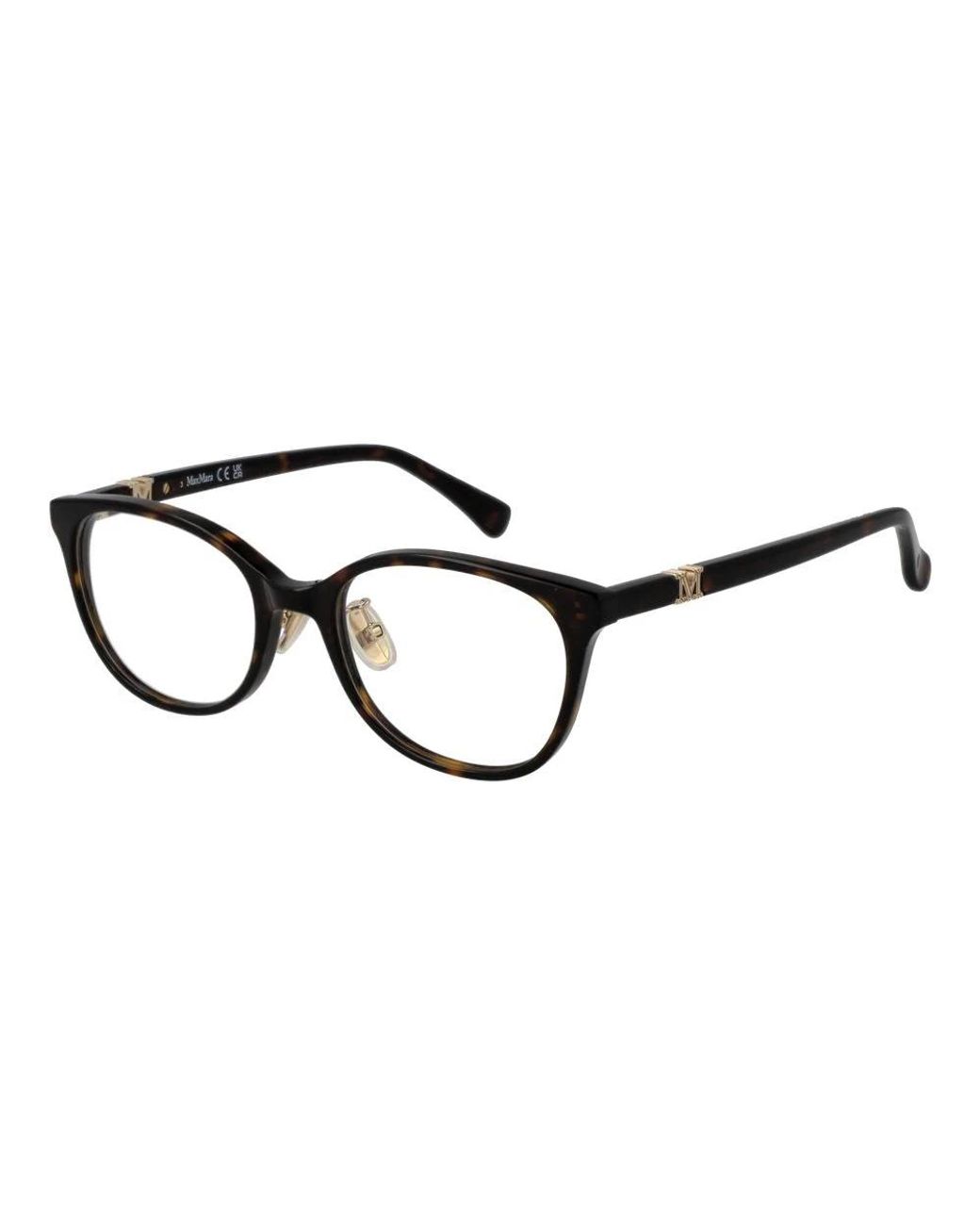 Glasses Max Mara de color Black