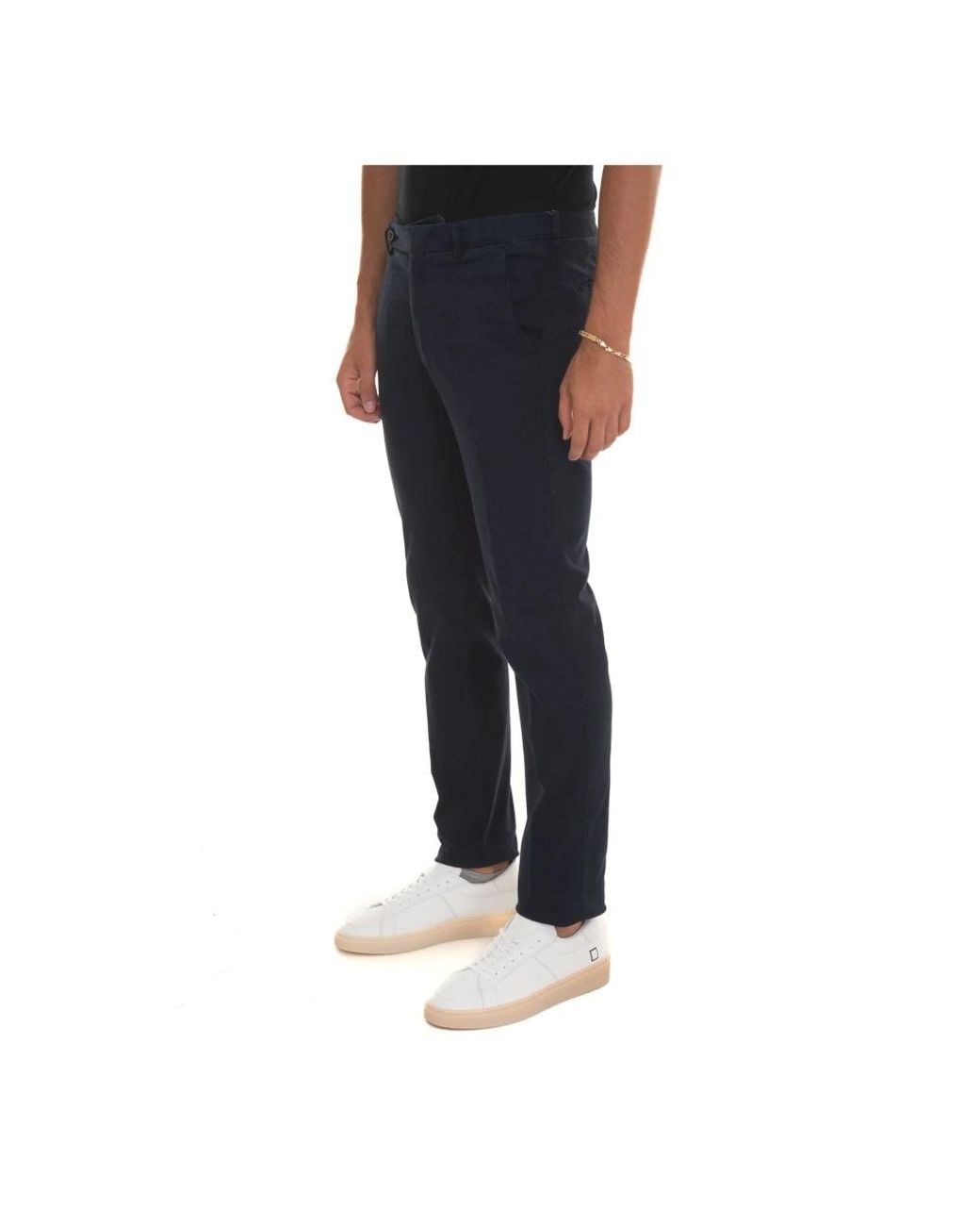 Berwich Blue Chinos for men
