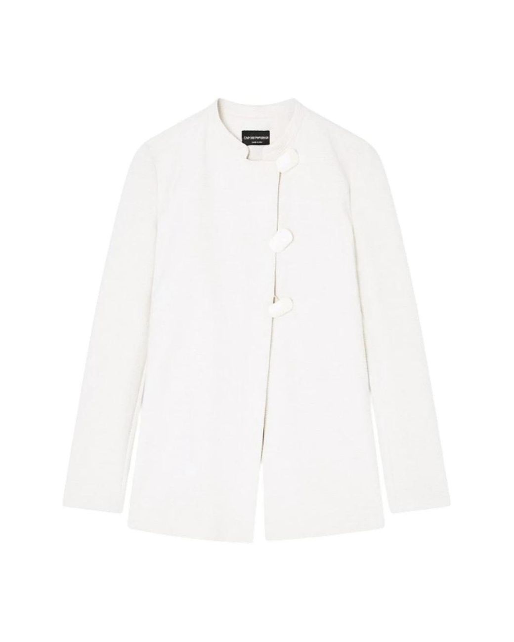 Emporio Armani White Light Jackets
