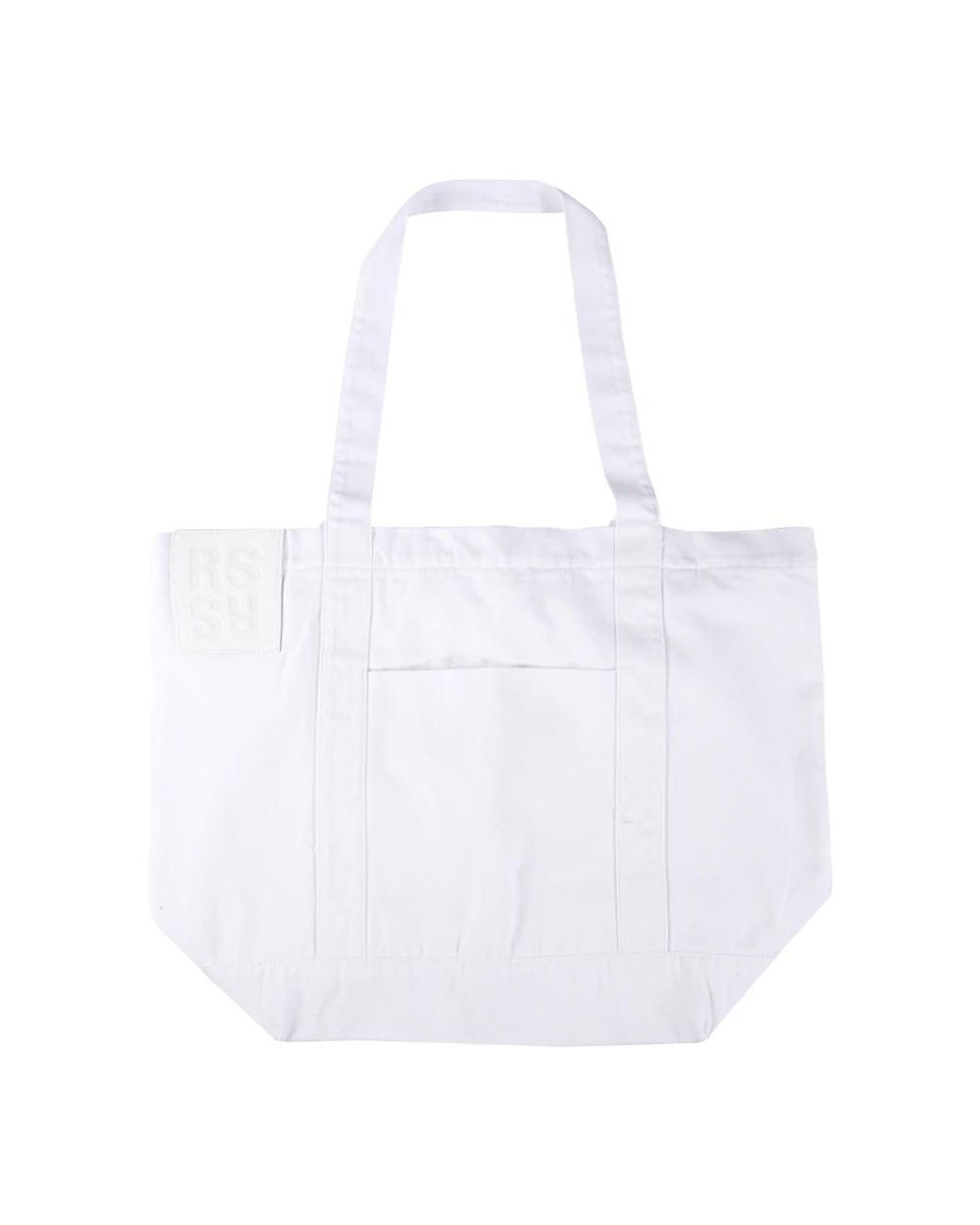 Raf Simons White Tote Bags