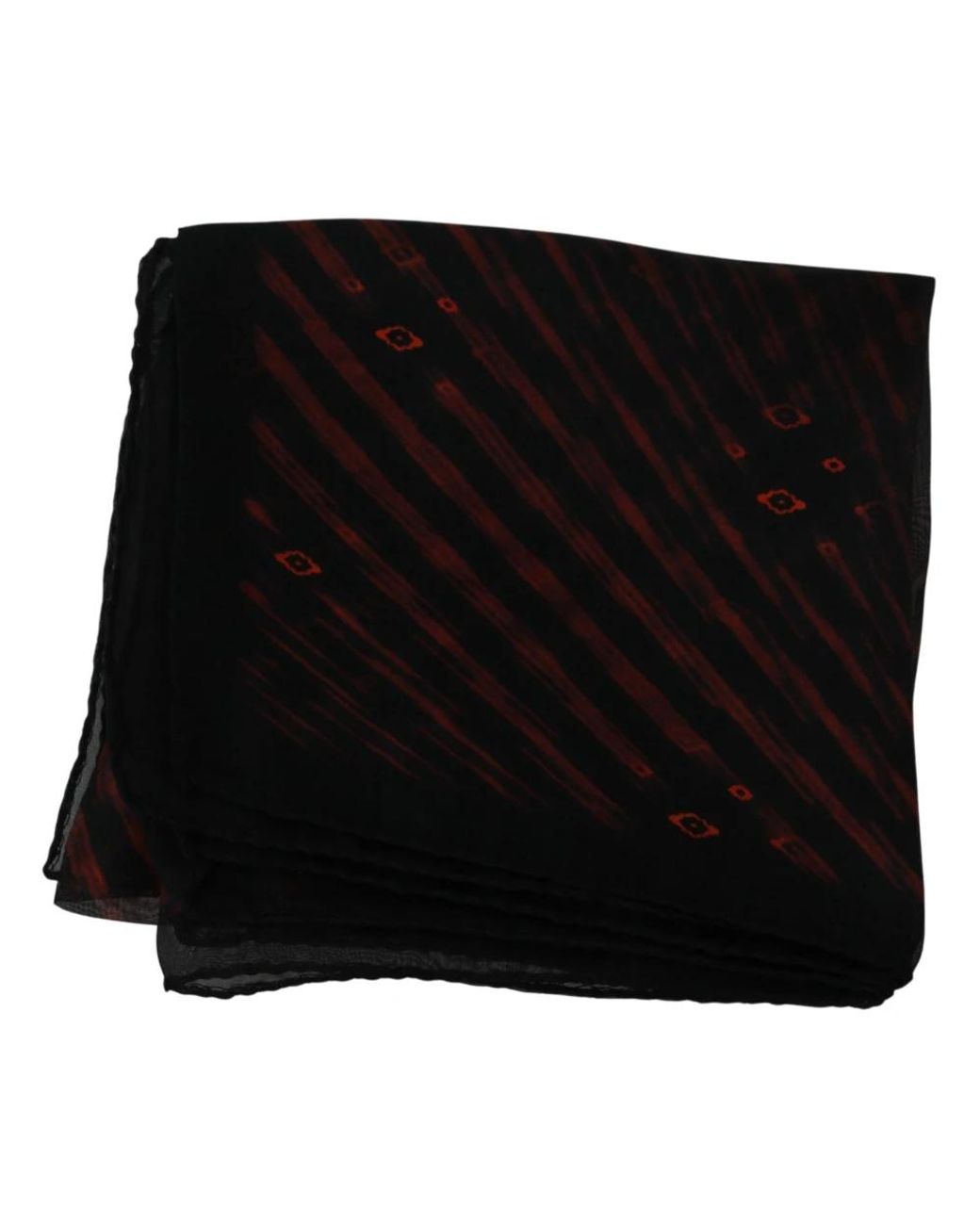 CoSTUME NATIONAL Black Silky Scarves