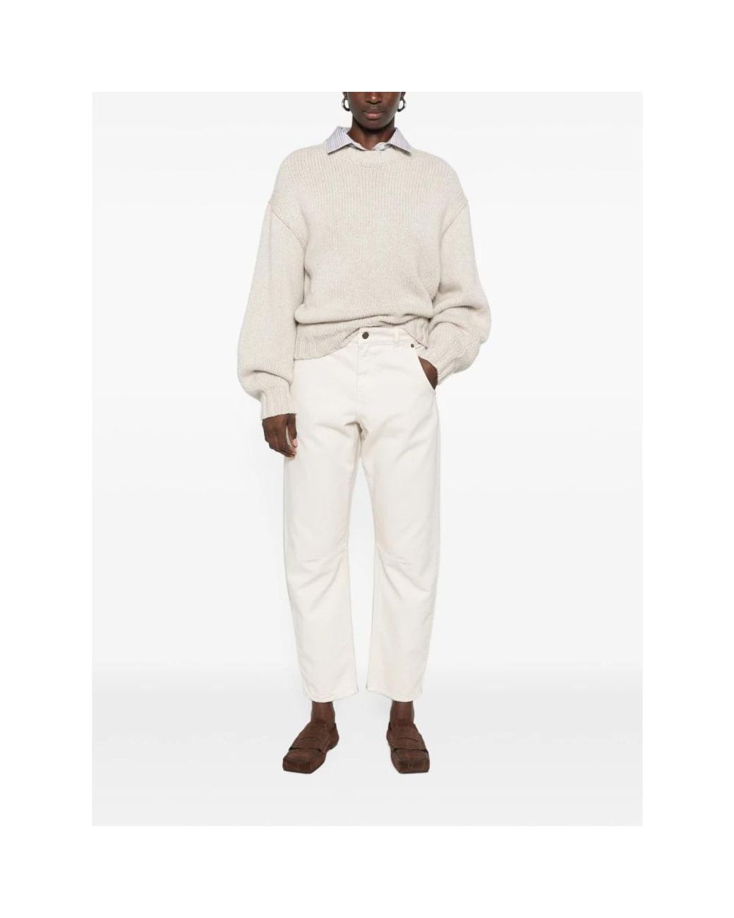 Five Jeans Natural Loose Fit Jeans