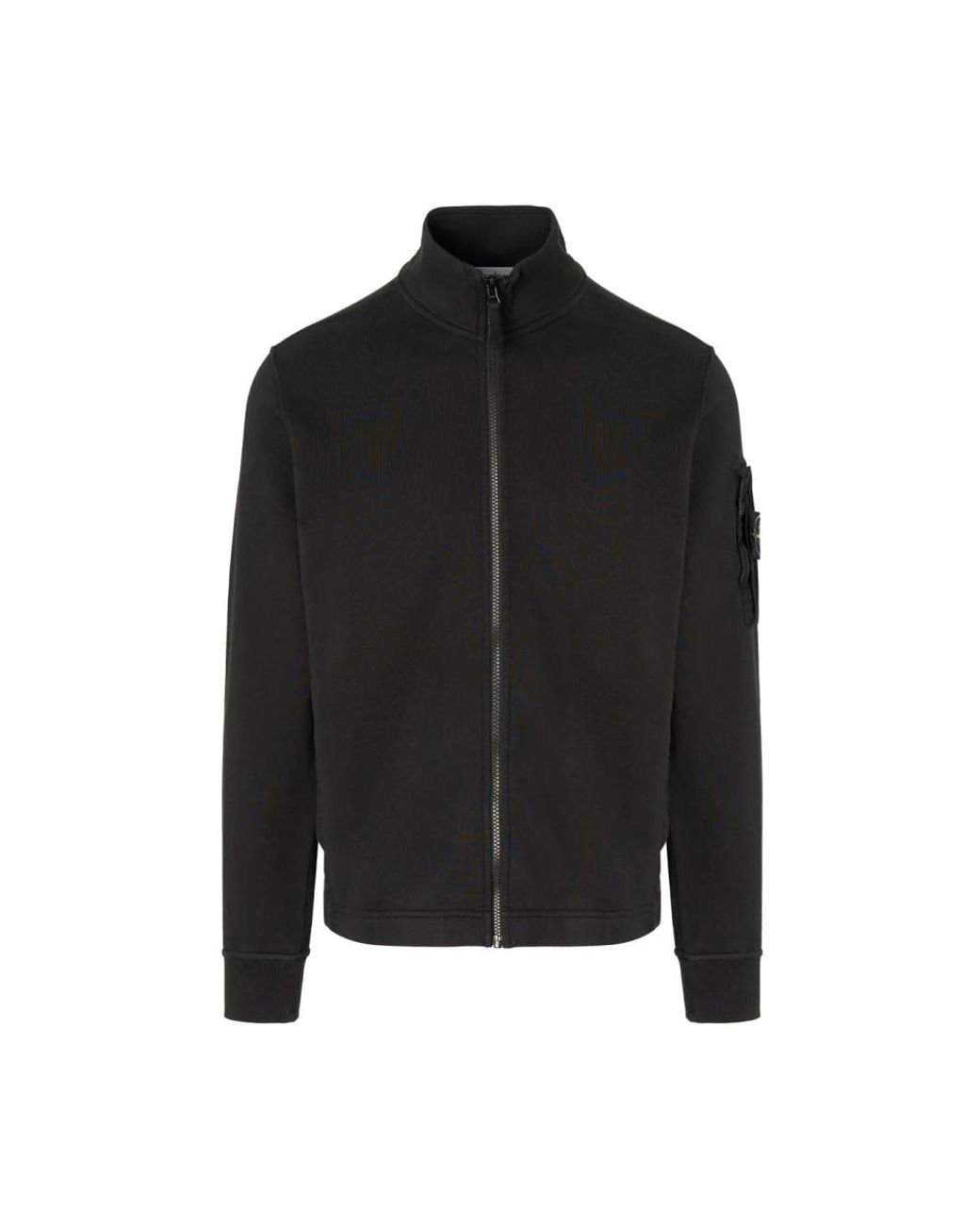 Stone Island Black Zip-Throughs for men