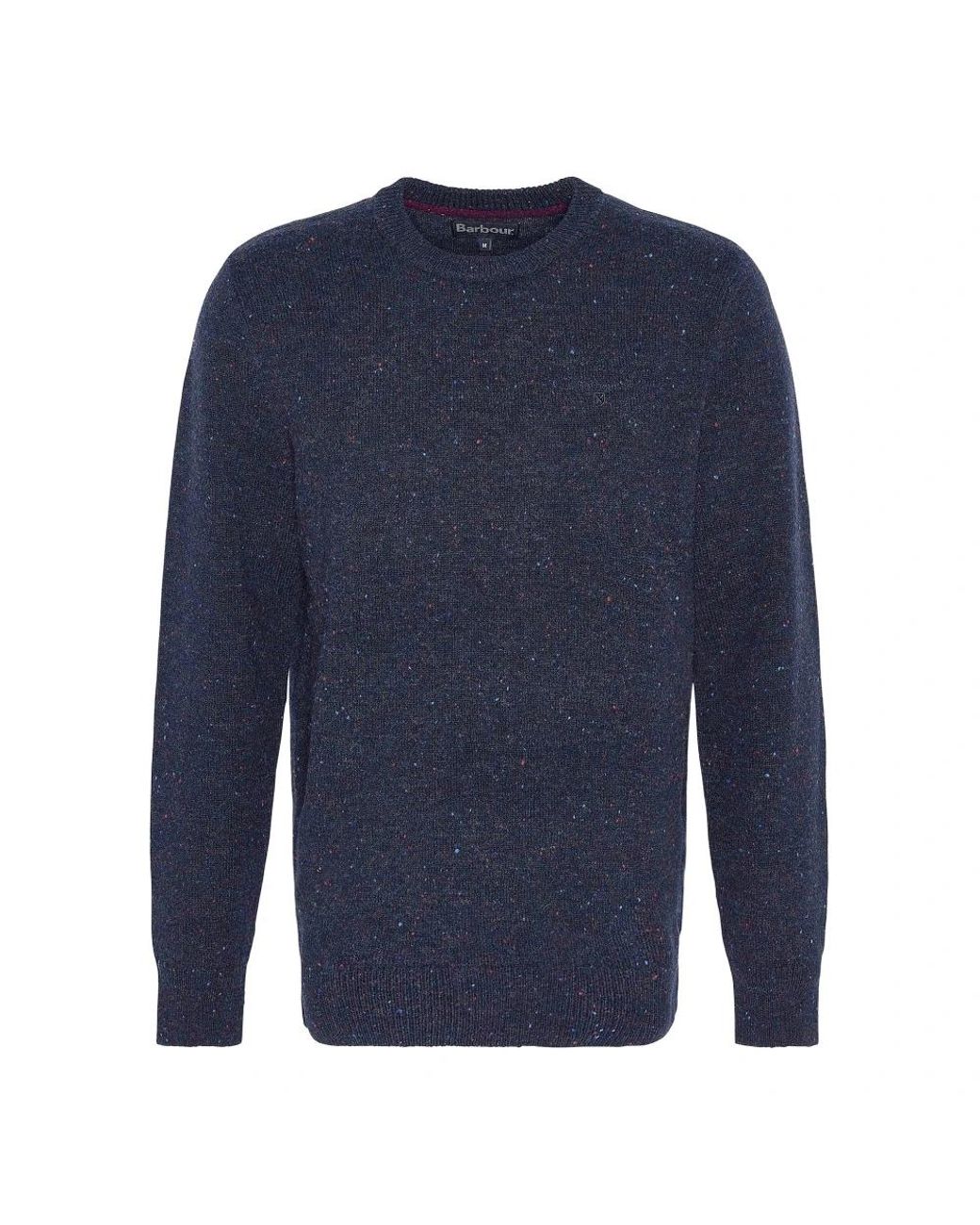 Barbour Blue Round-Neck Knitwear for men