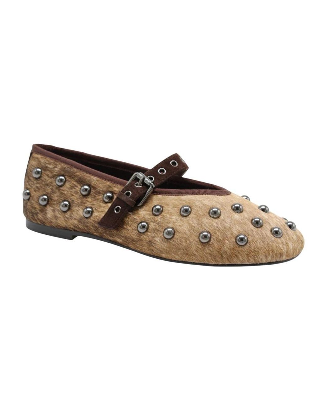 Cycleur De Luxe Brown Ballerina Shoes