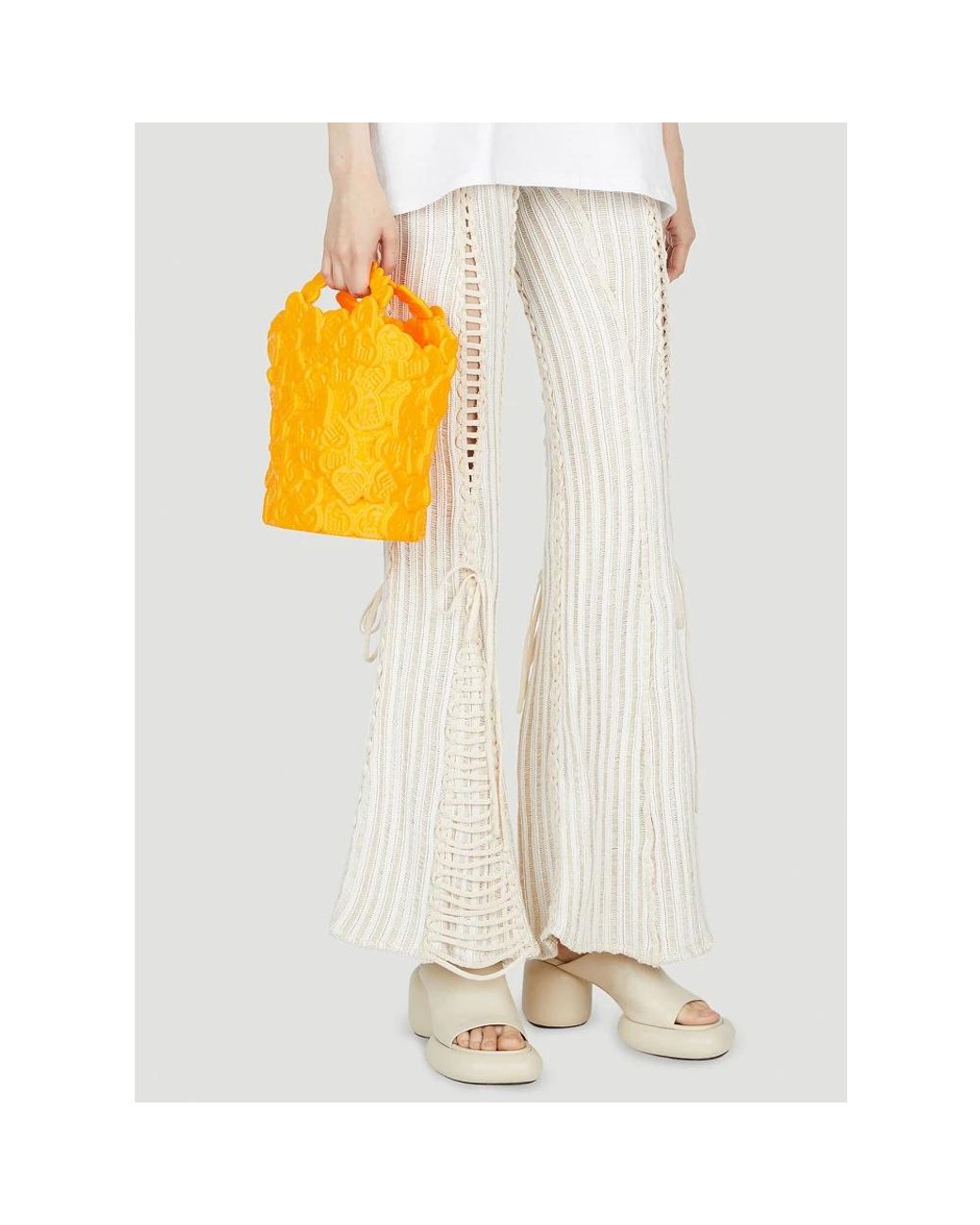 Handbags ESTER MANAS de color Yellow