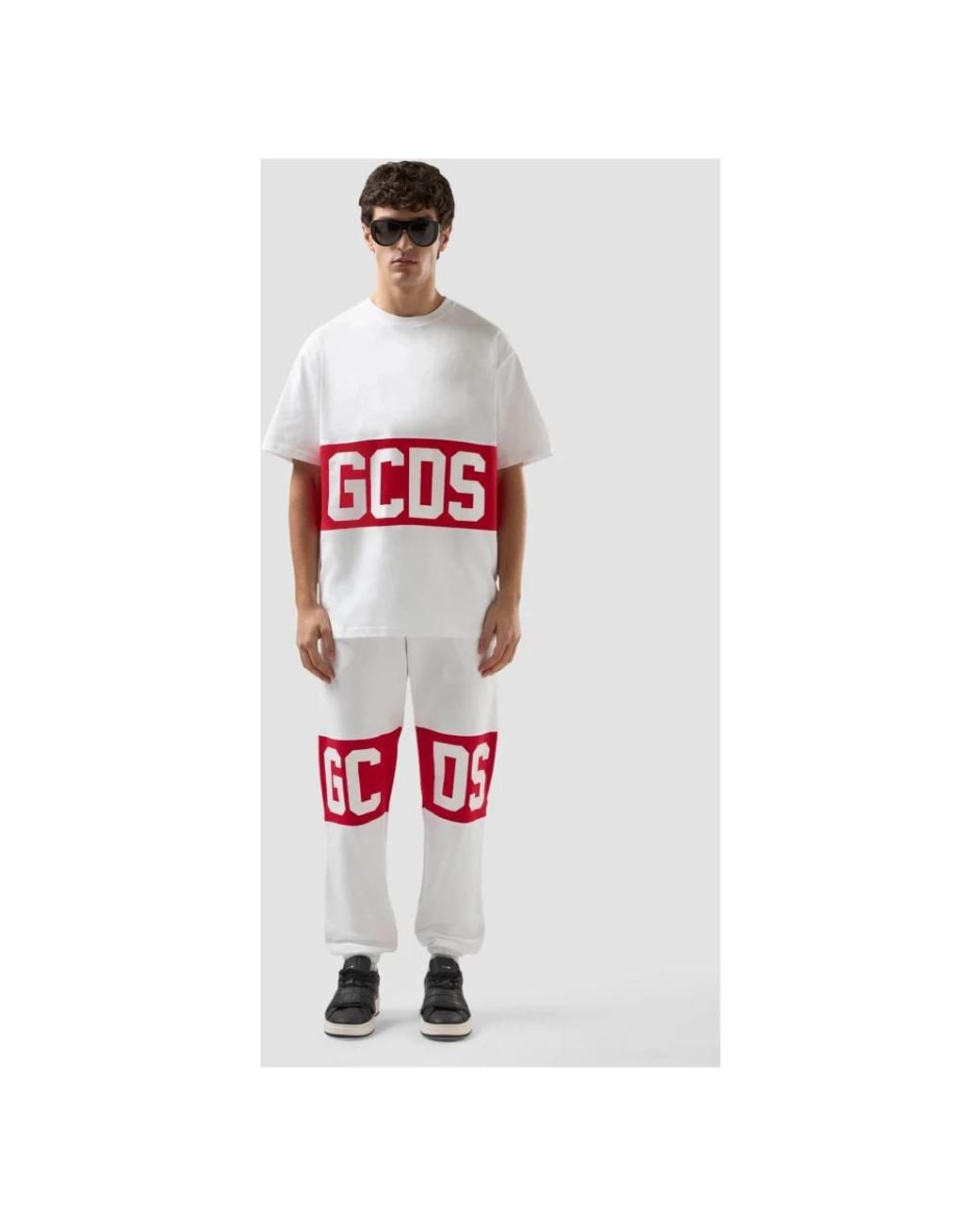 T-Shirts Gcds de hombre de color Red