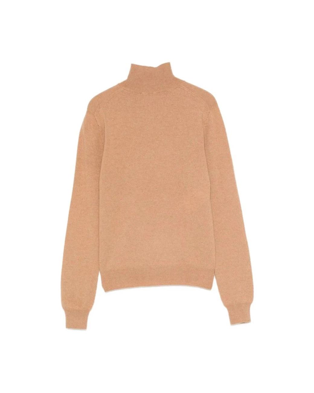 Alberta Ferretti Natural Cashmere Knitwear