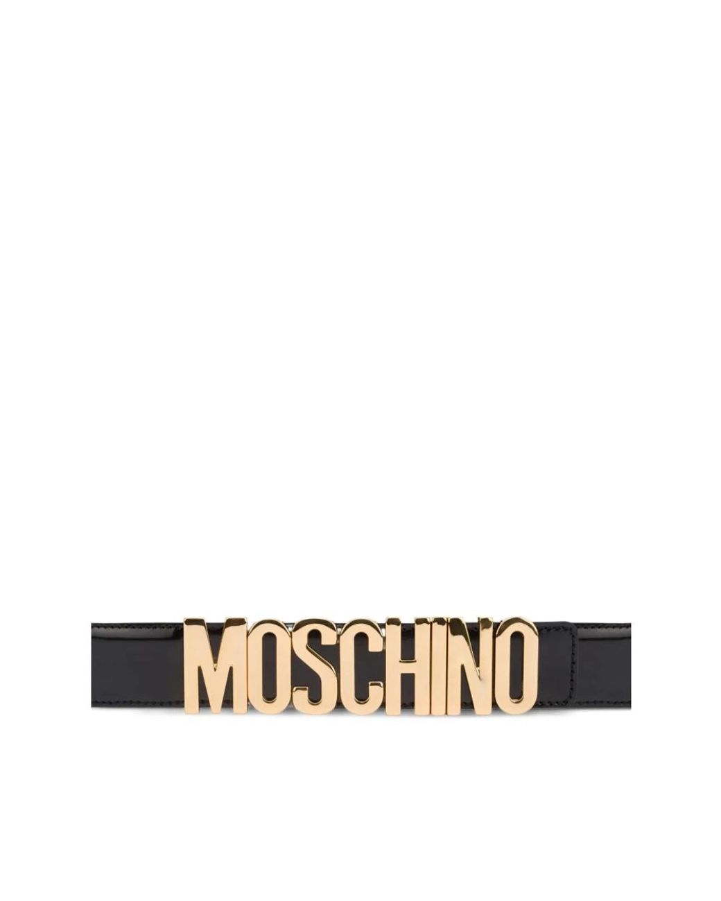 Moschino Black Belts