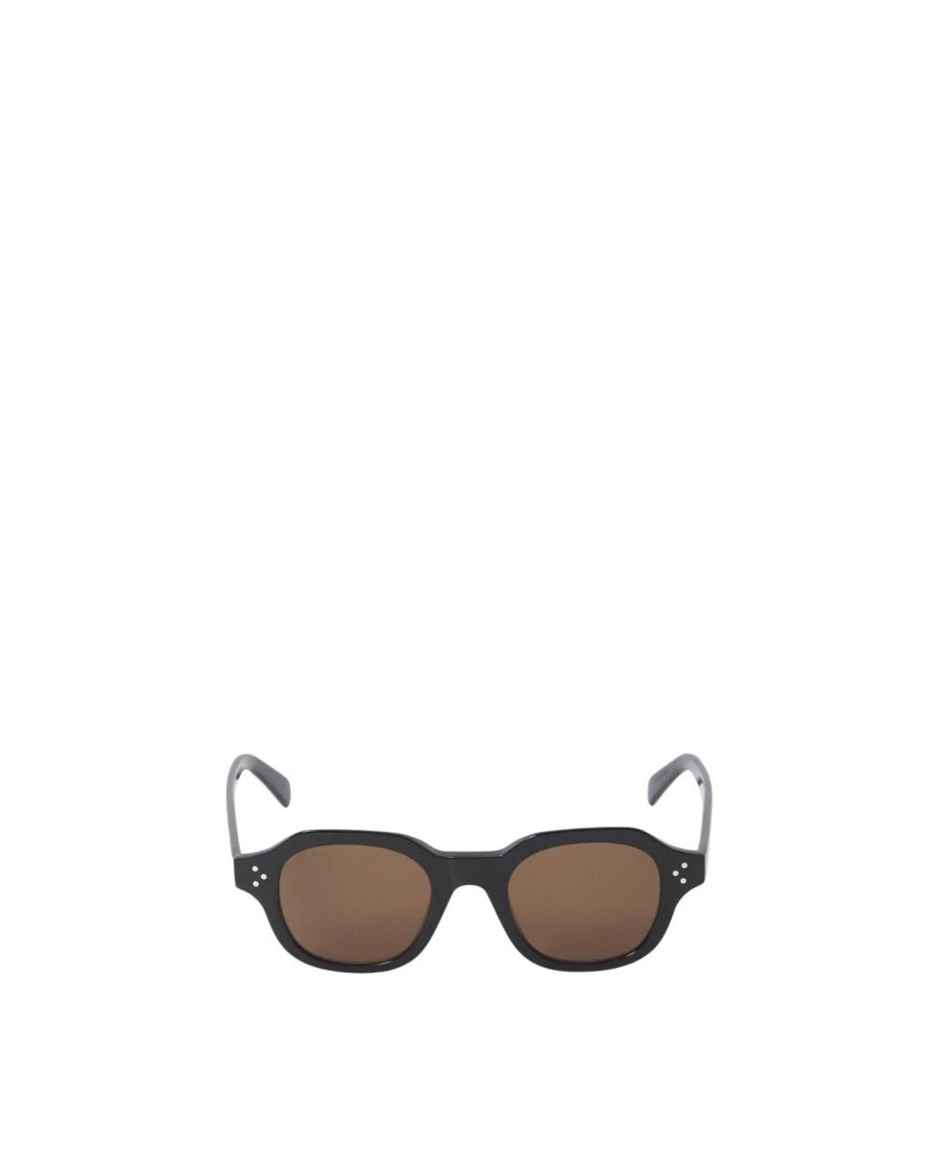 Céline Acetate Square Frame Sonnenbrillen in Black für Herren